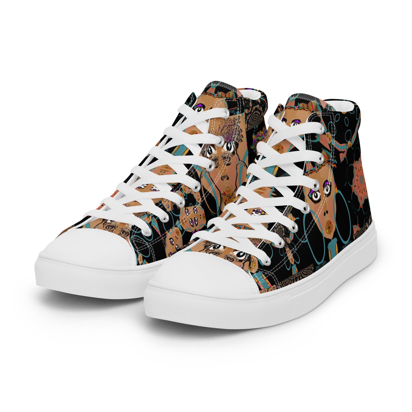 Women’s high top canvas shoesHBC