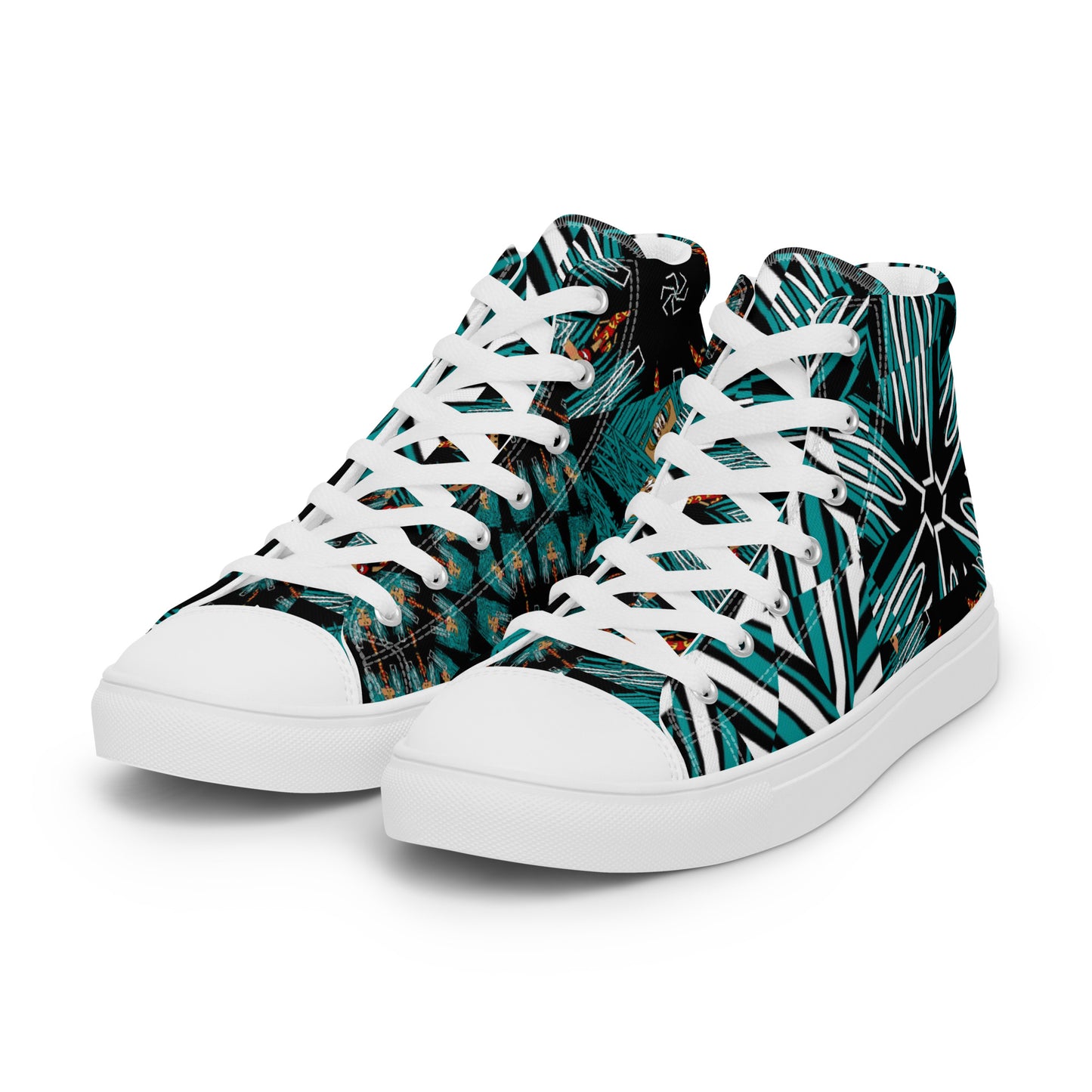 Women’s high top canvas shoes