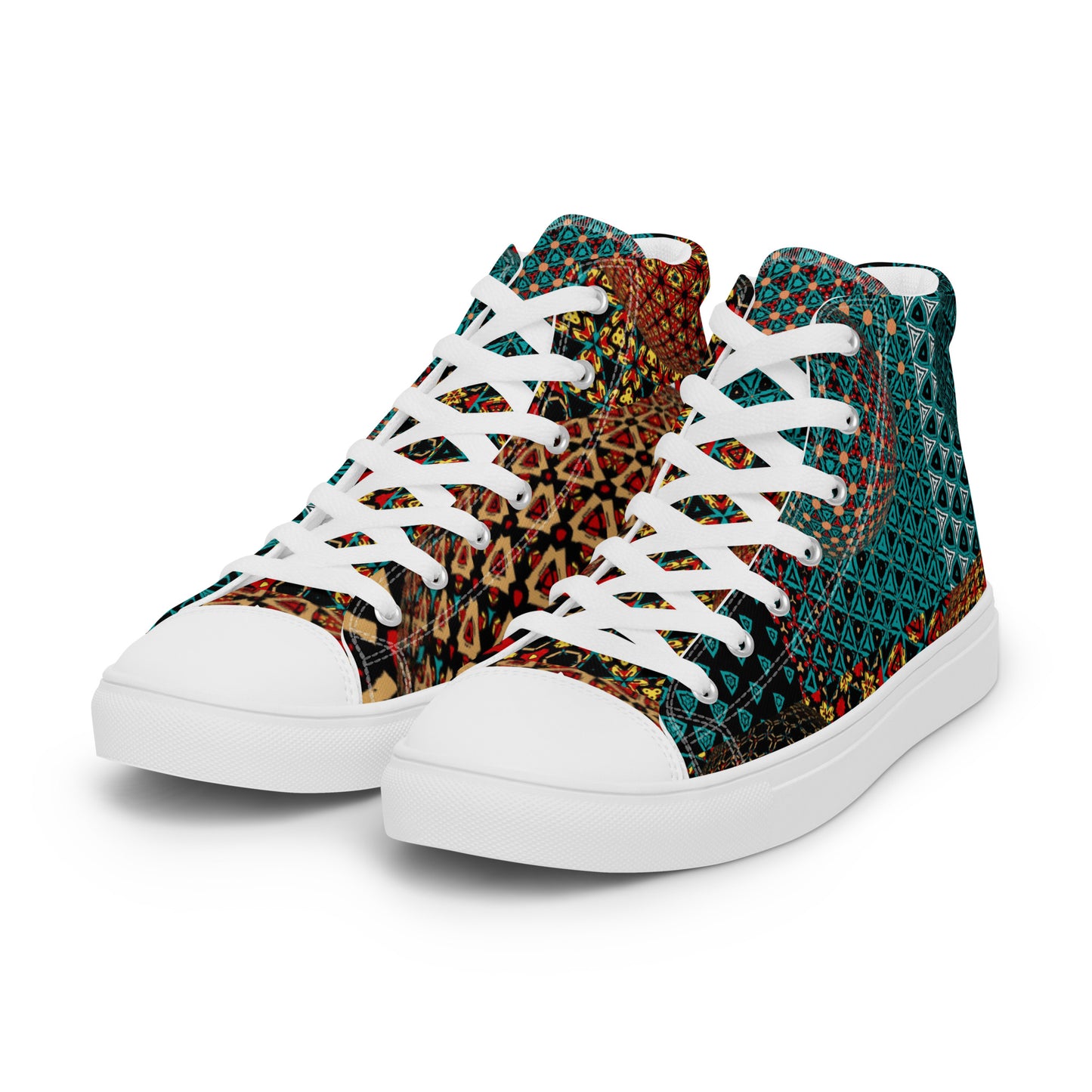 Women’s high top canvas shoes