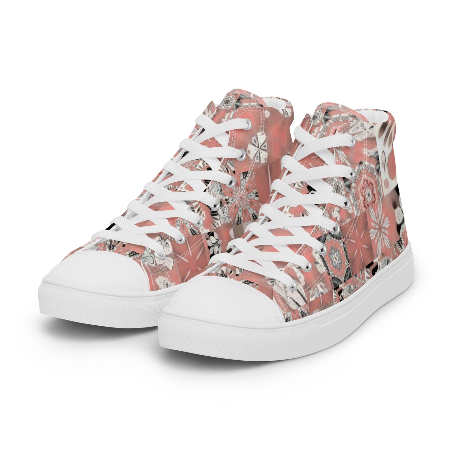 Women’s high top canvas shoes