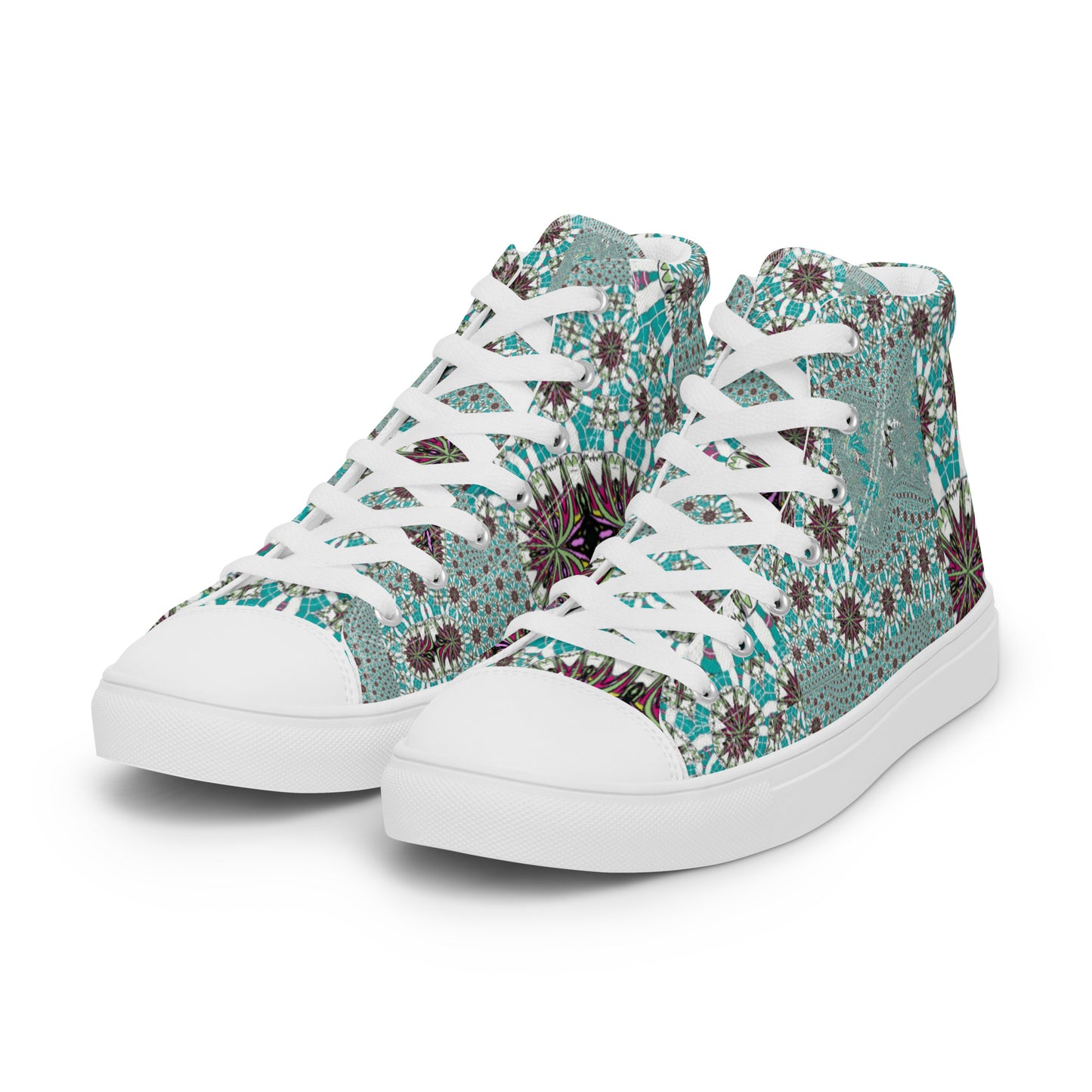 Women’s high top canvas shoes