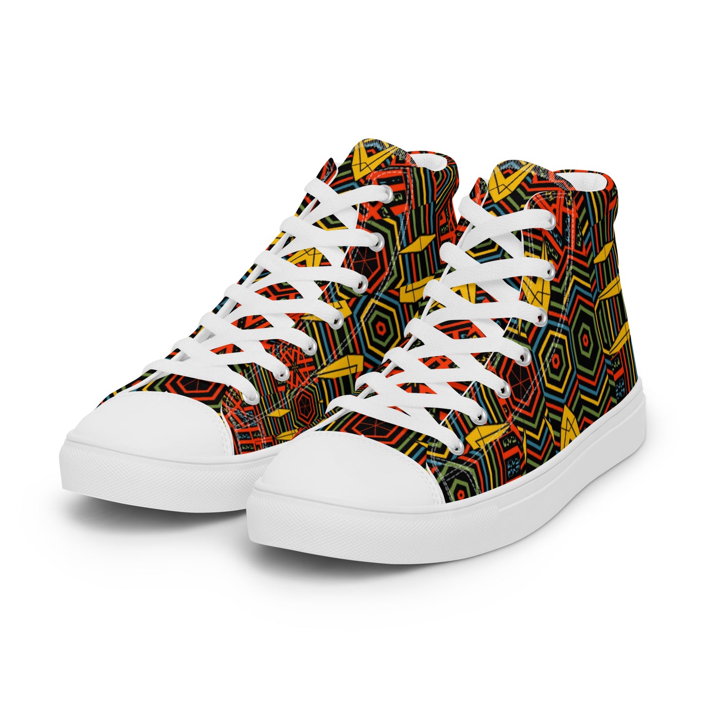 Women’s high top canvas shoes