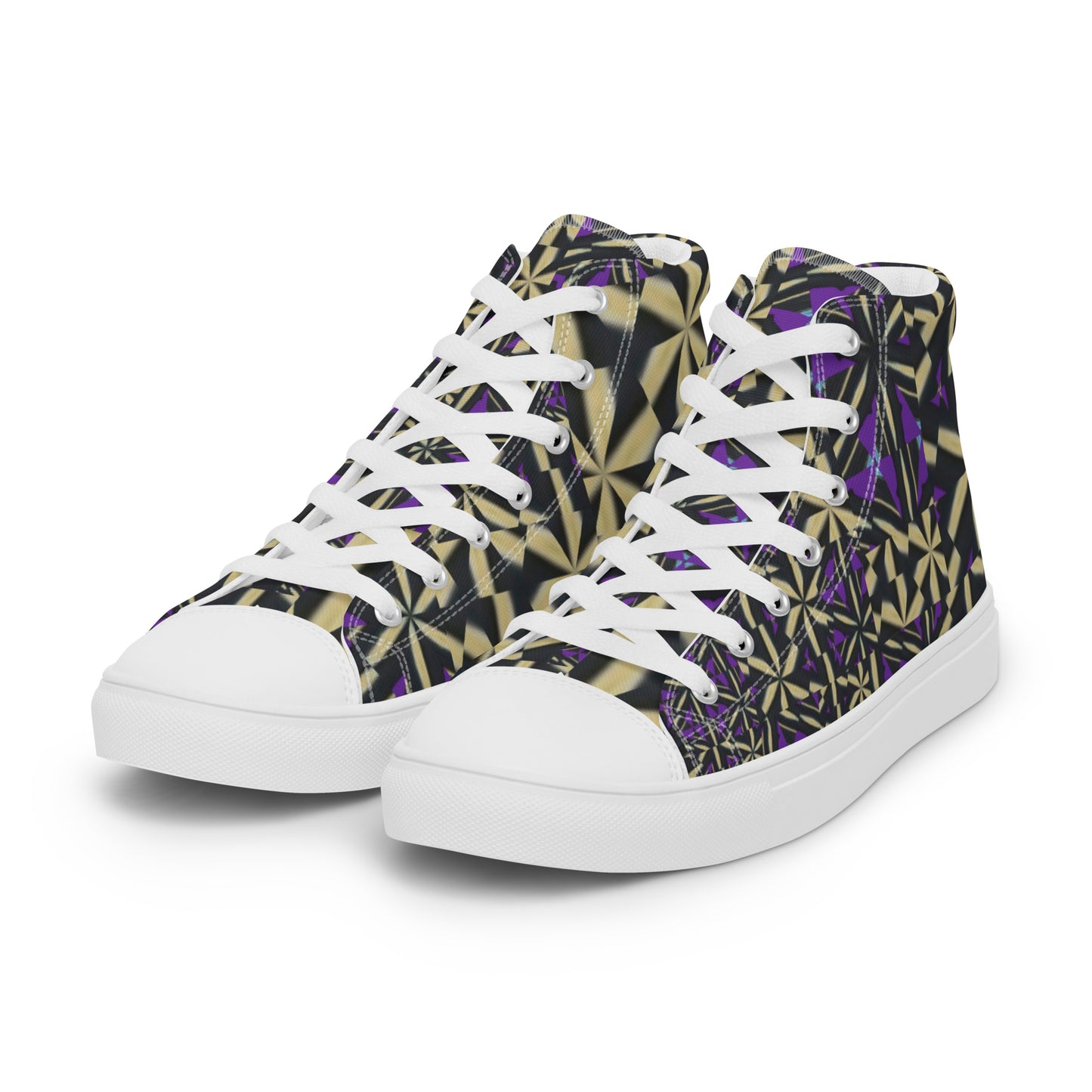 Women’s high top canvas shoes