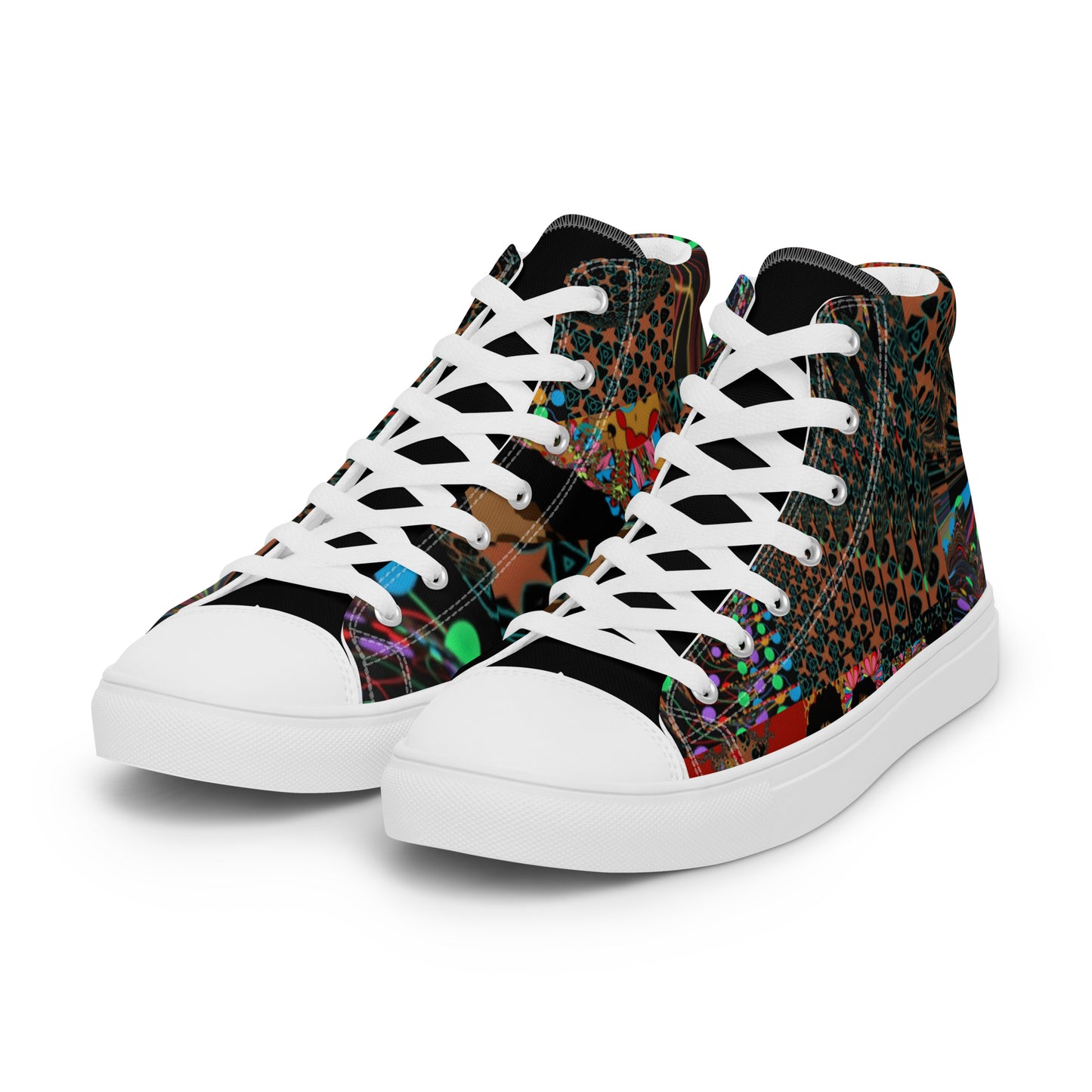 Women’s high top canvas shoes