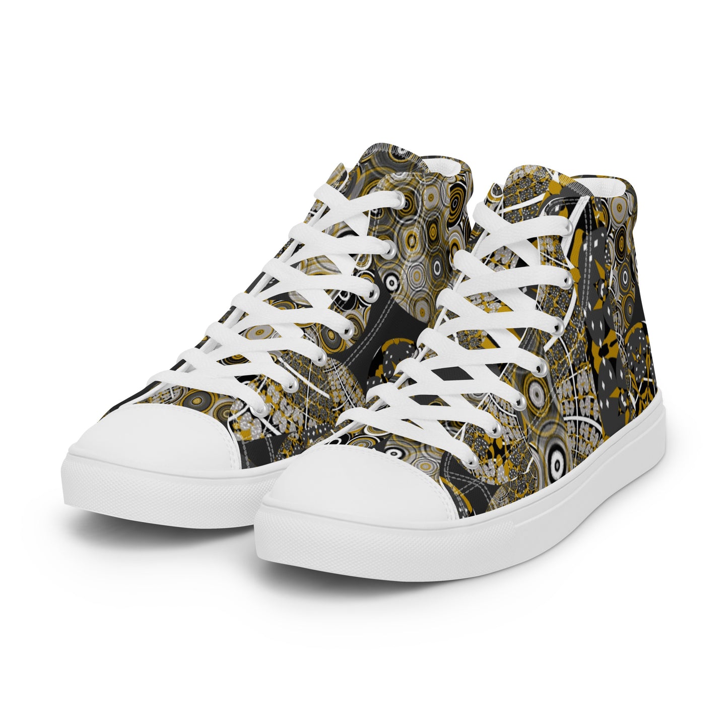 Women’s high top canvas shoes