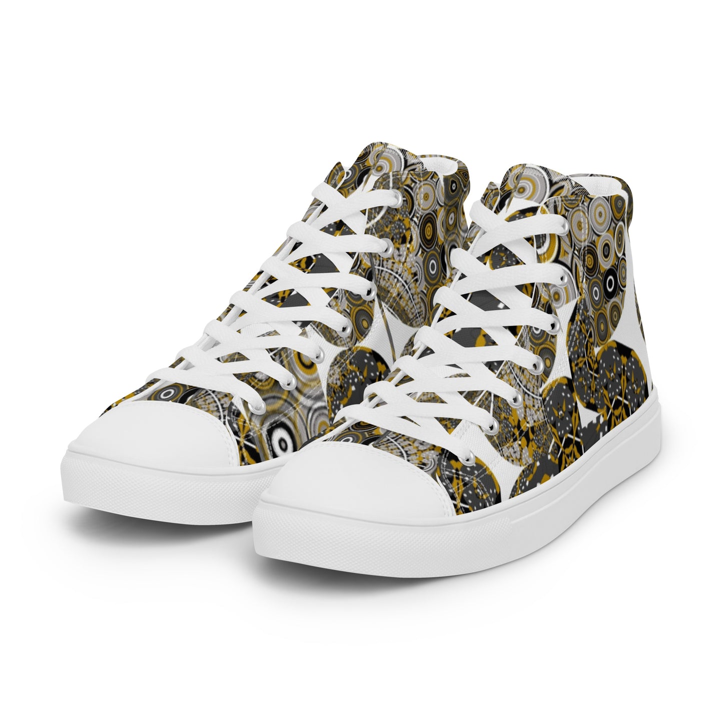 Women’s high top canvas shoes