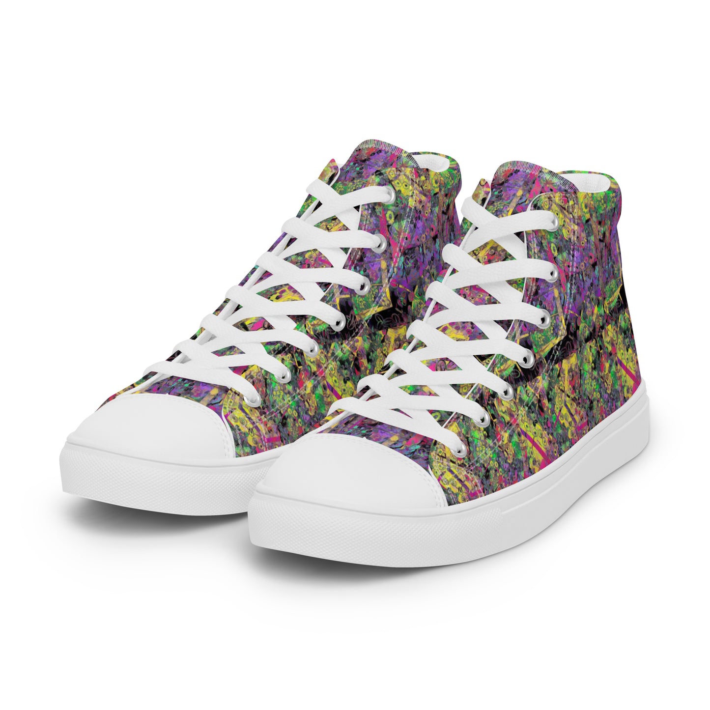 Women’s high top canvas shoes