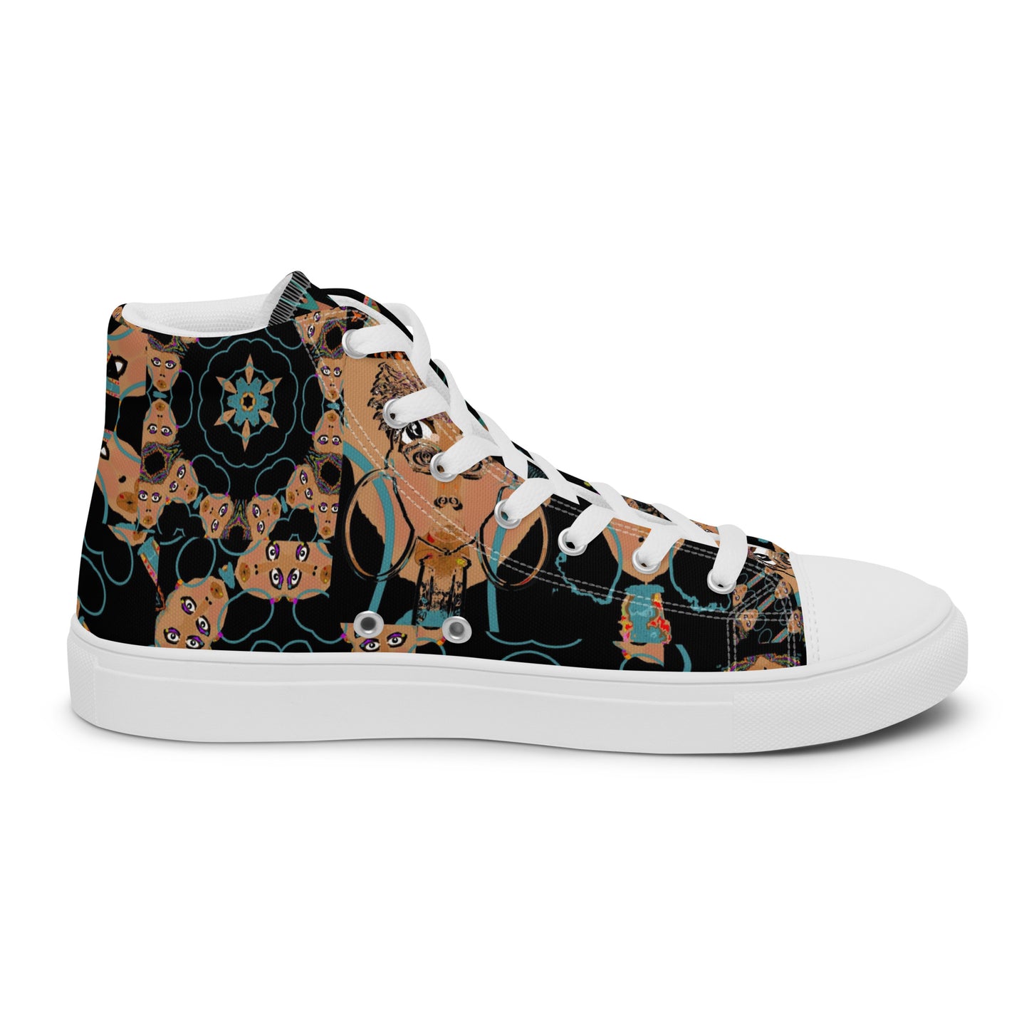 Women’s high top canvas shoesHBC