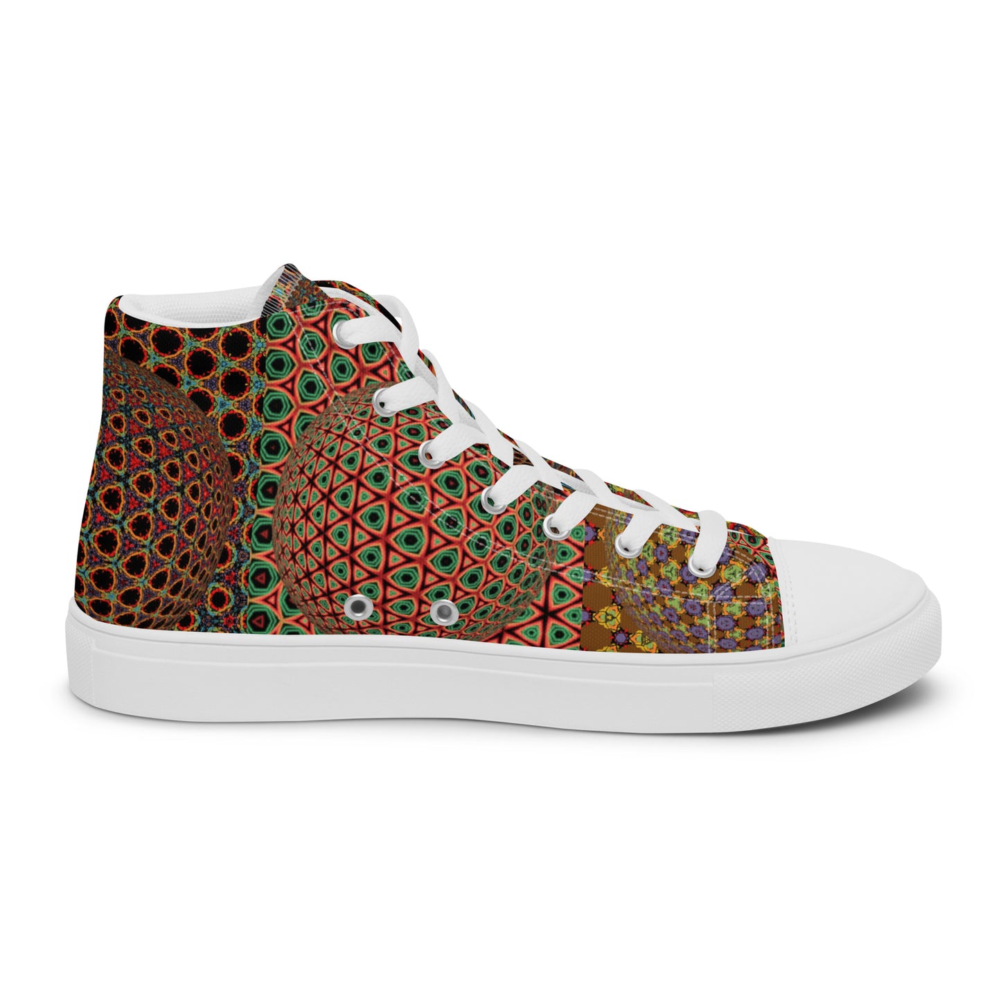 Women’s high top canvas shoes