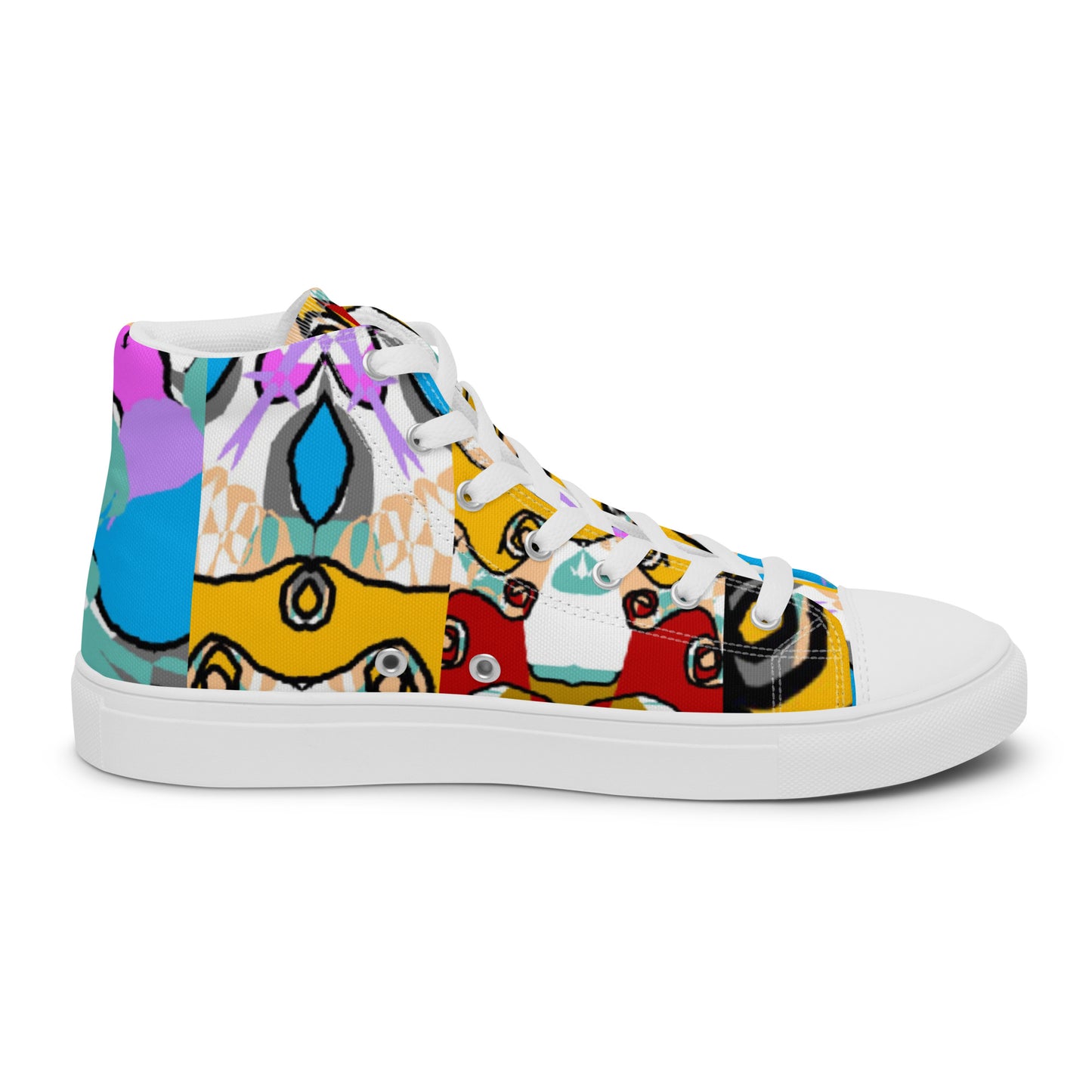 Women’s high top canvas shoes