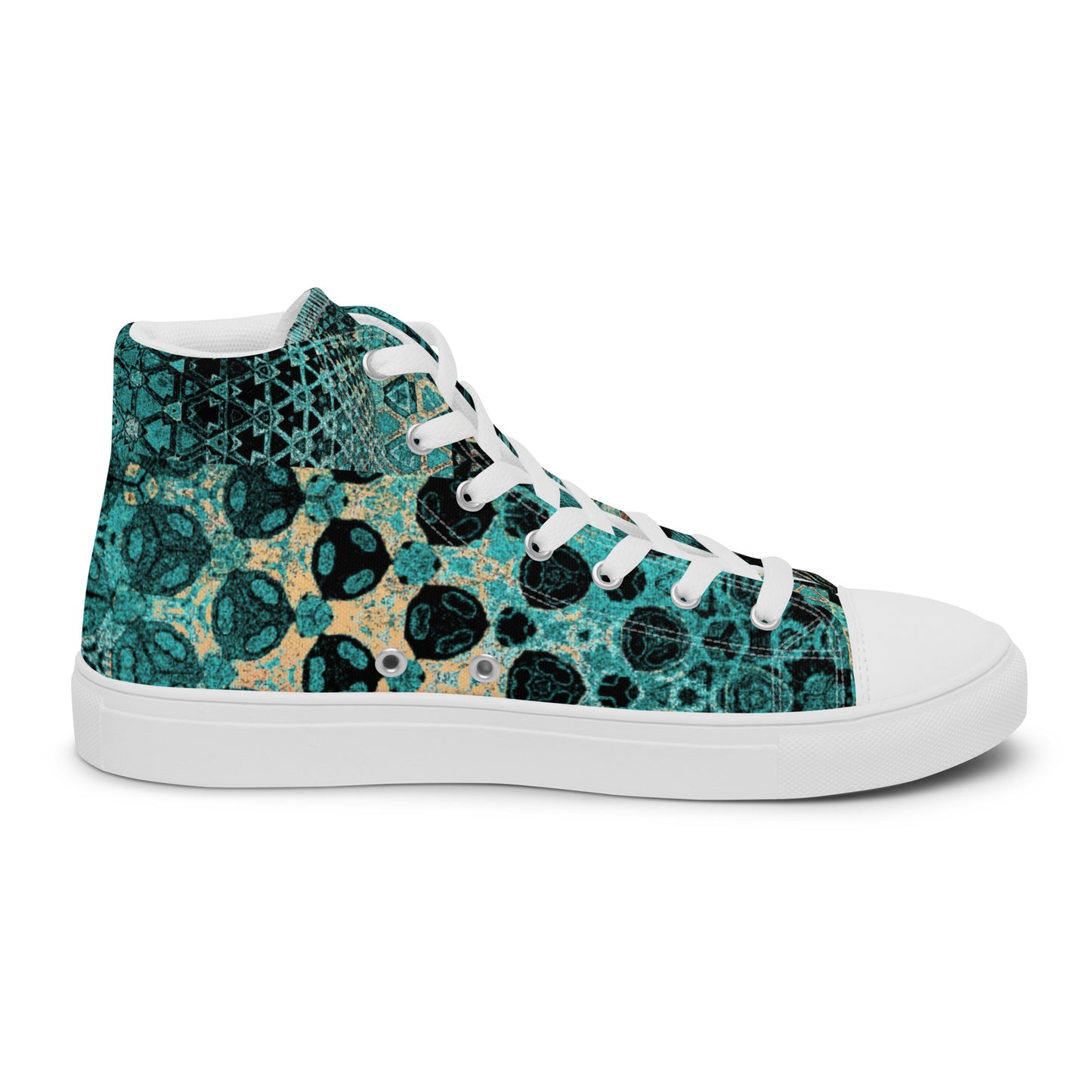 Women’s high top canvas shoes