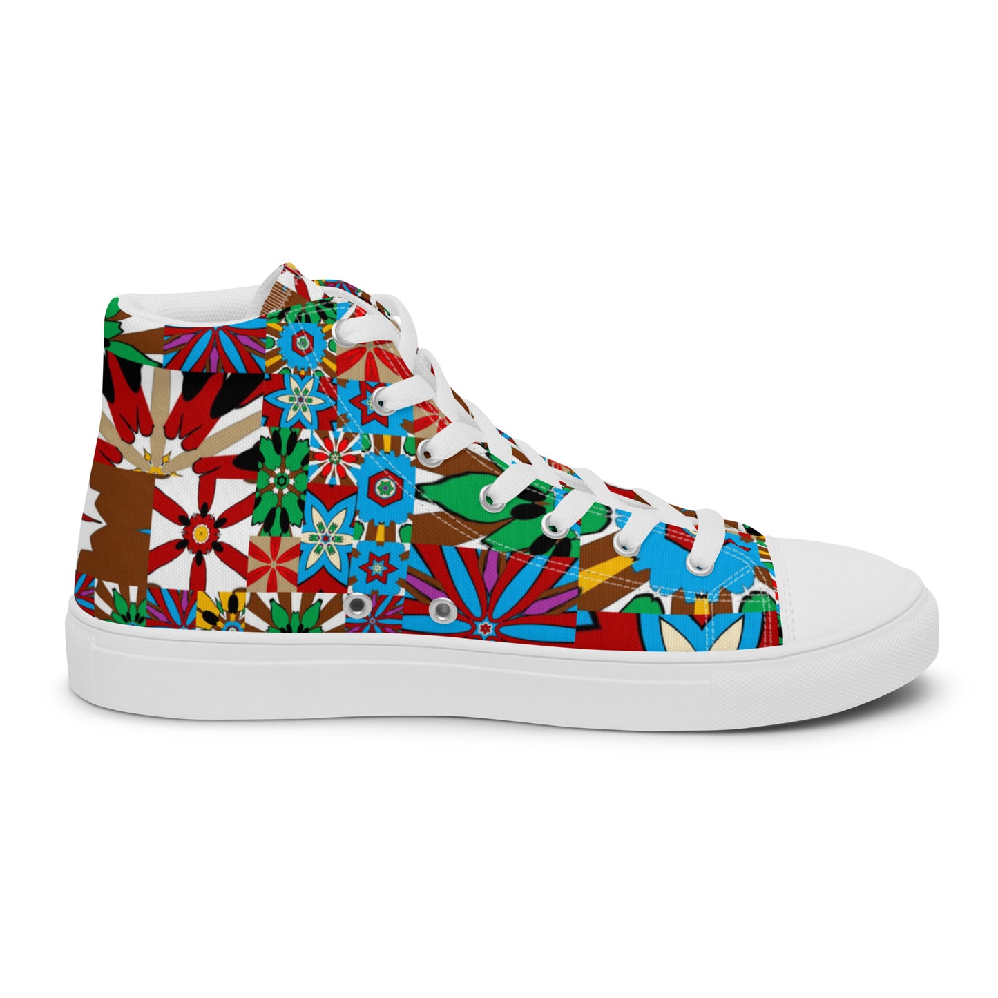 Women’s high top canvas shoes