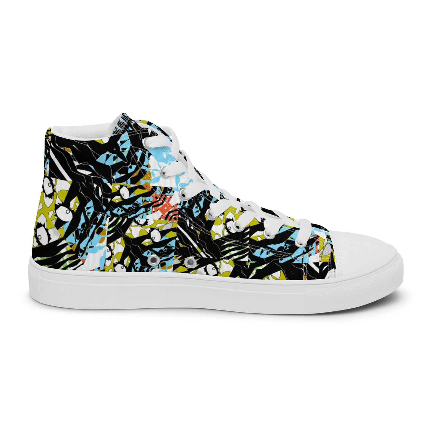 Women’s high top canvas shoes