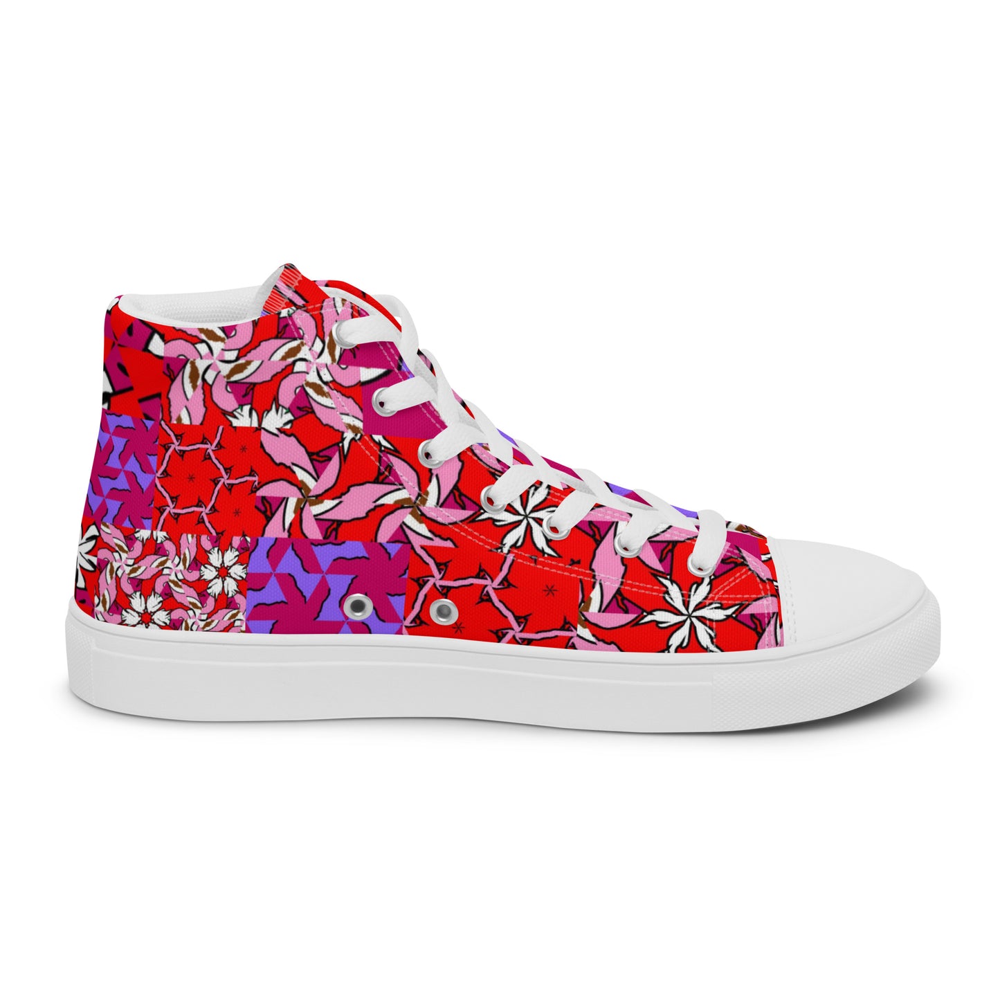 Women’s high top canvas shoes