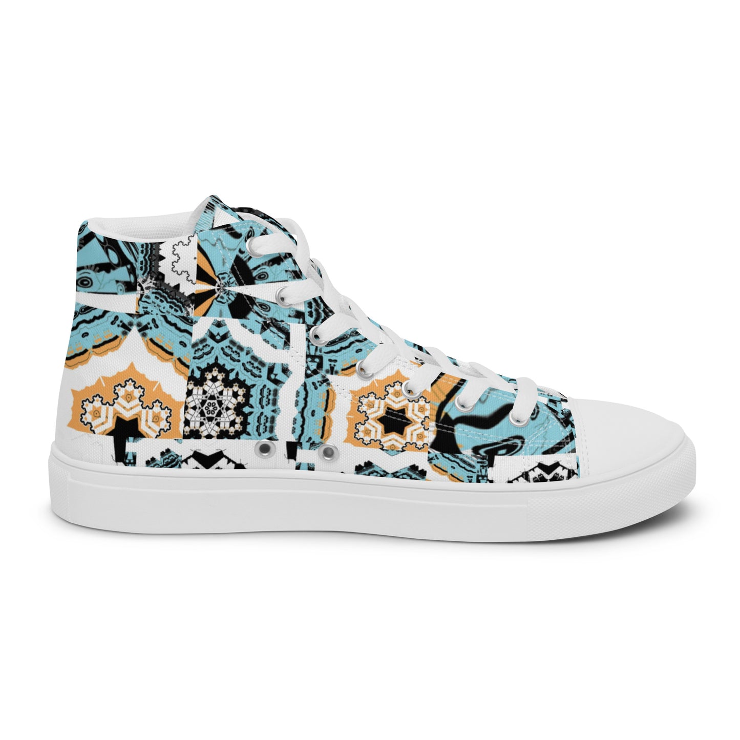 Women’s high top canvas shoes