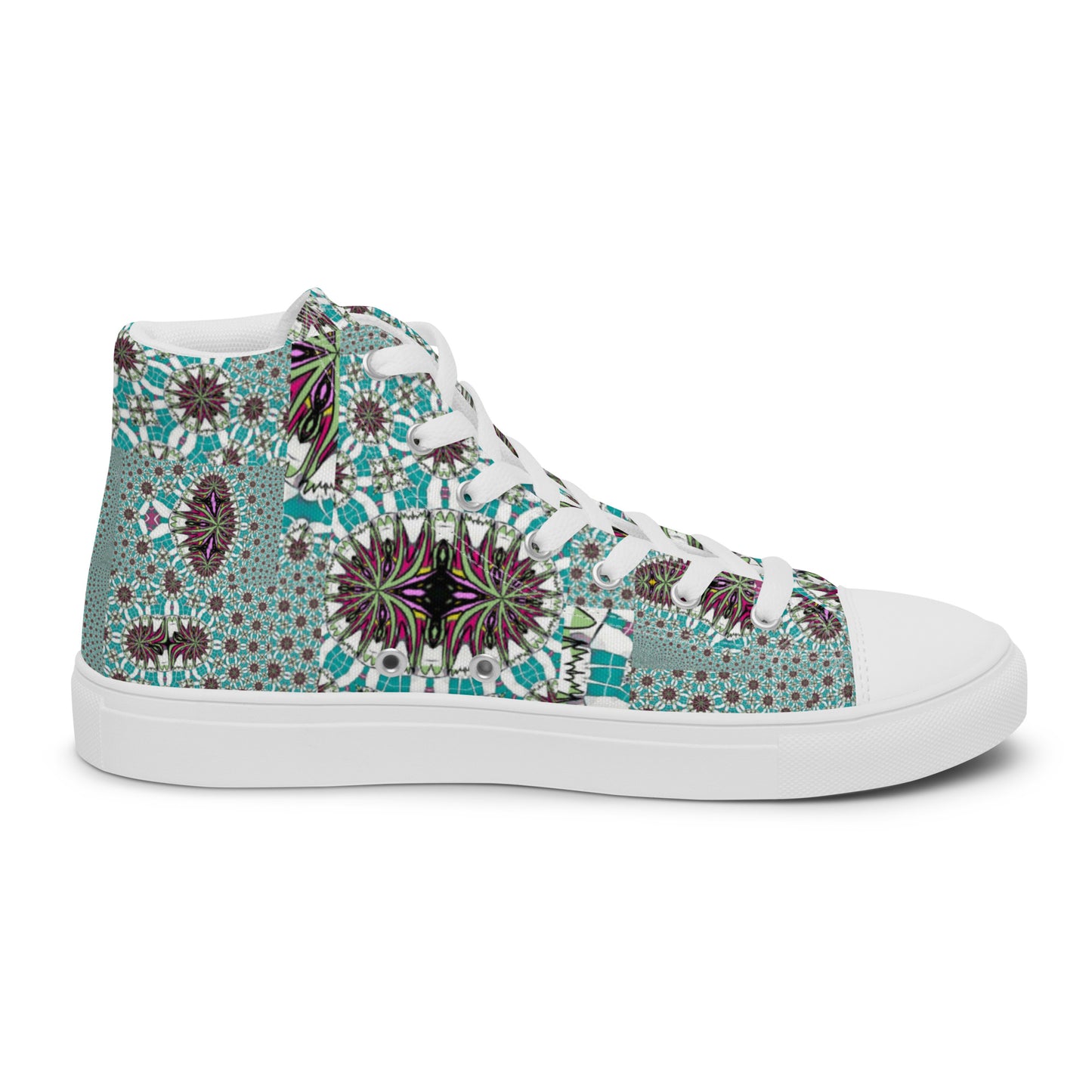 Women’s high top canvas shoes