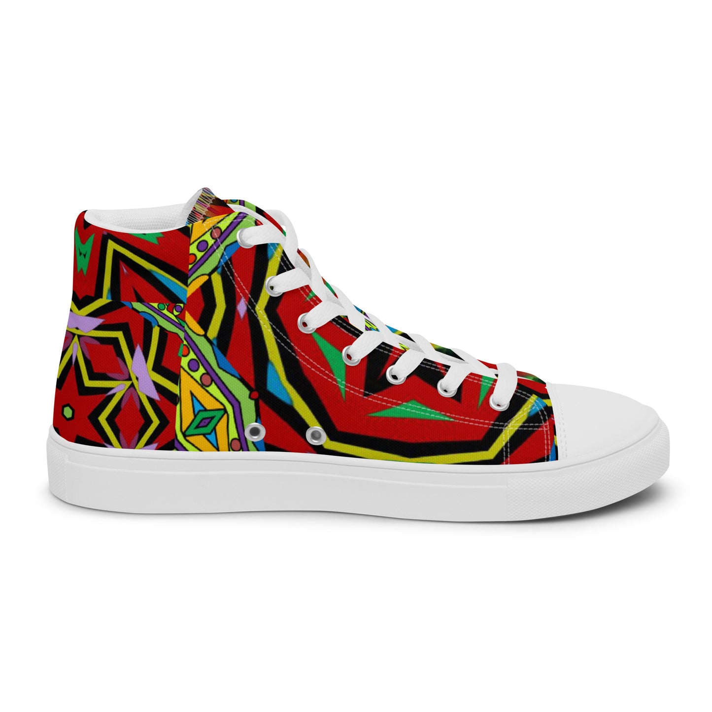 Women’s high top canvas shoes