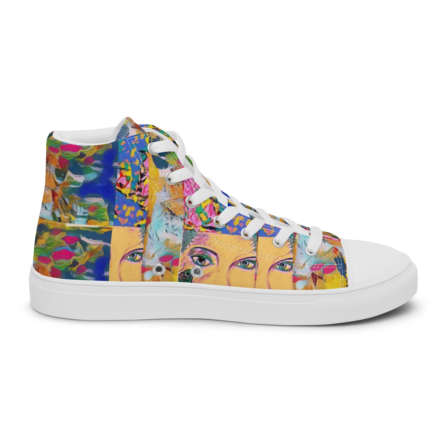 Women’s high top canvas shoes