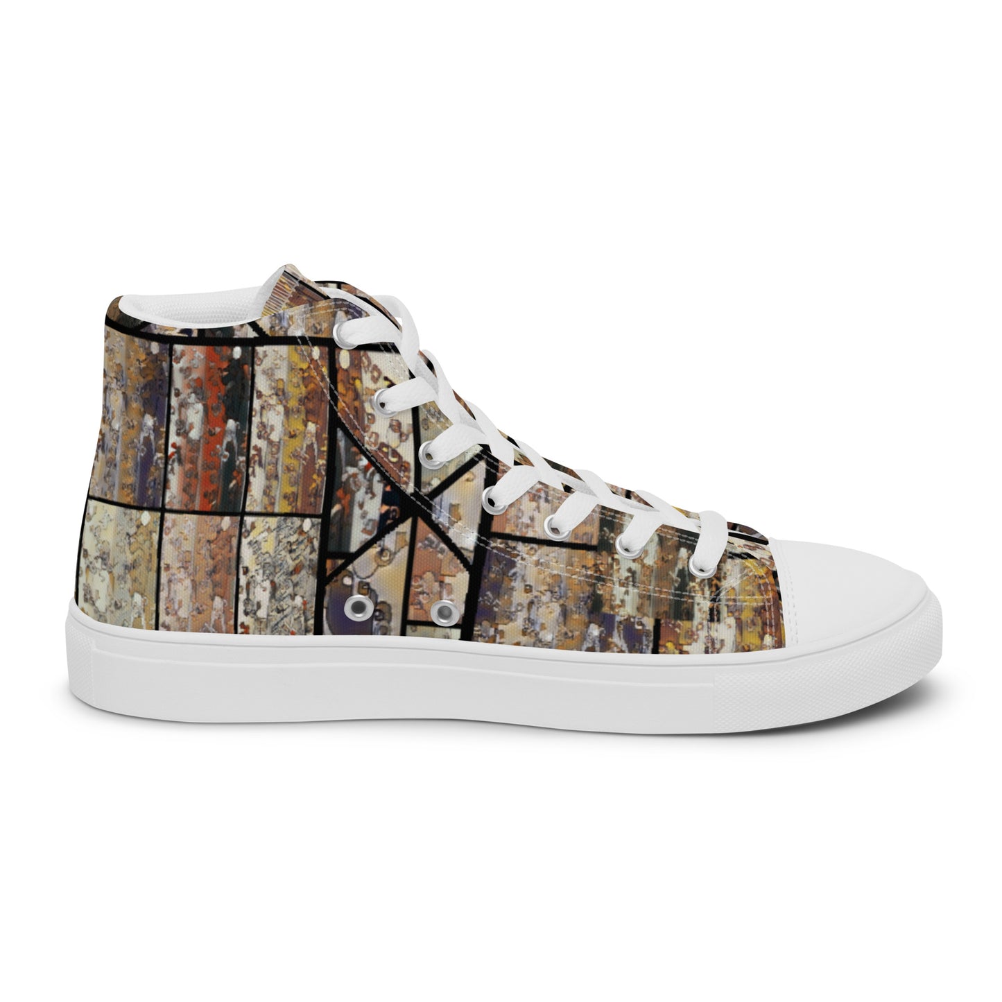 Women’s high top canvas shoes