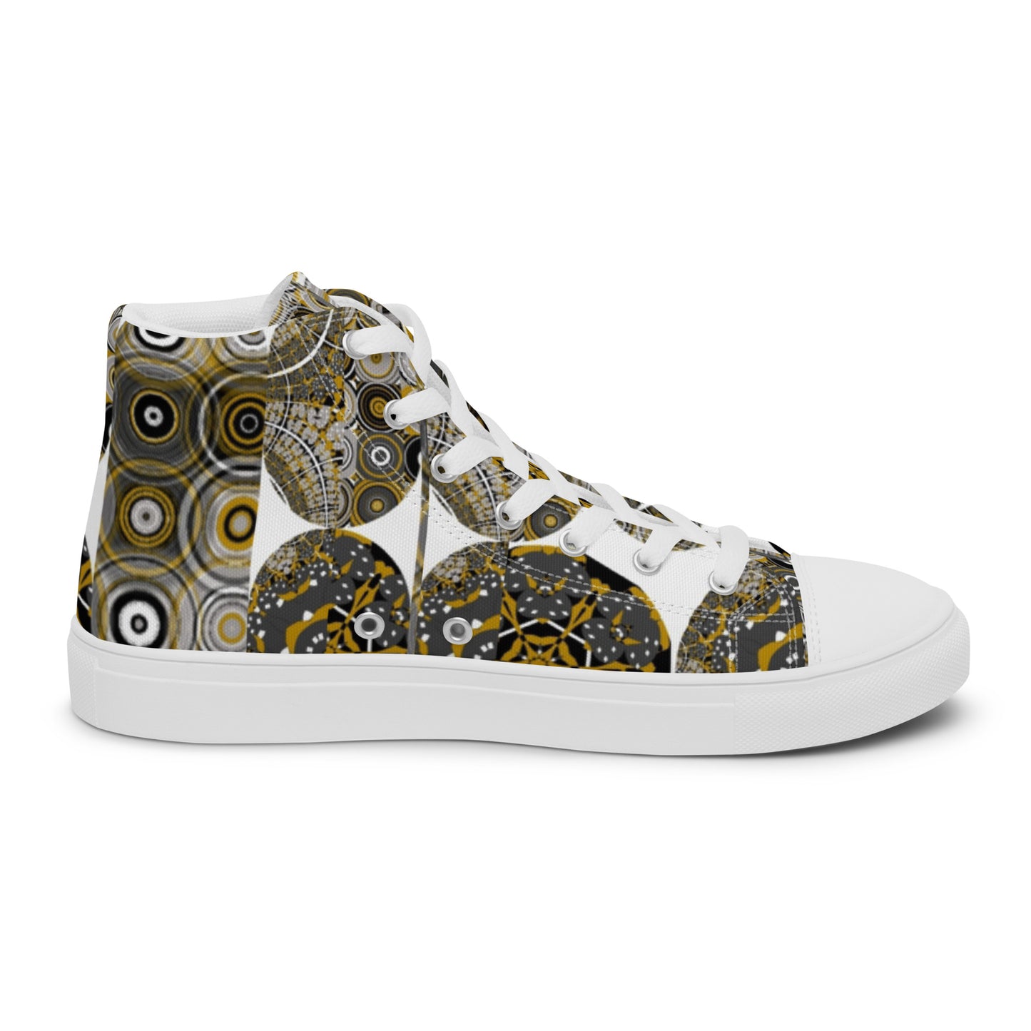 Women’s high top canvas shoes