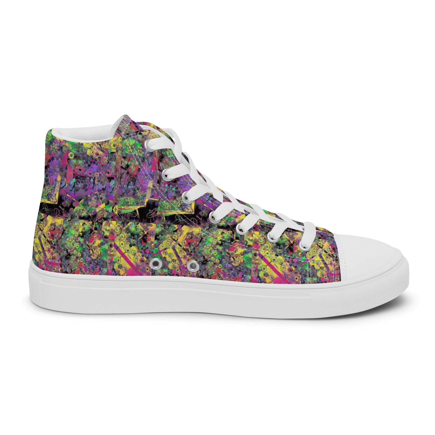 Women’s high top canvas shoes