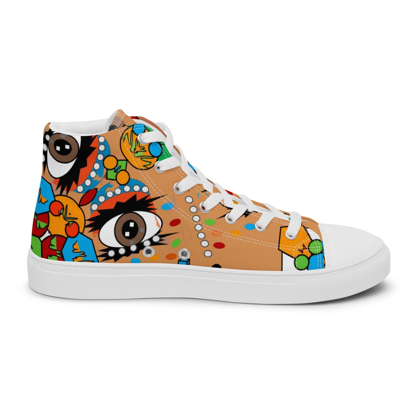 Women’s high top canvas shoes