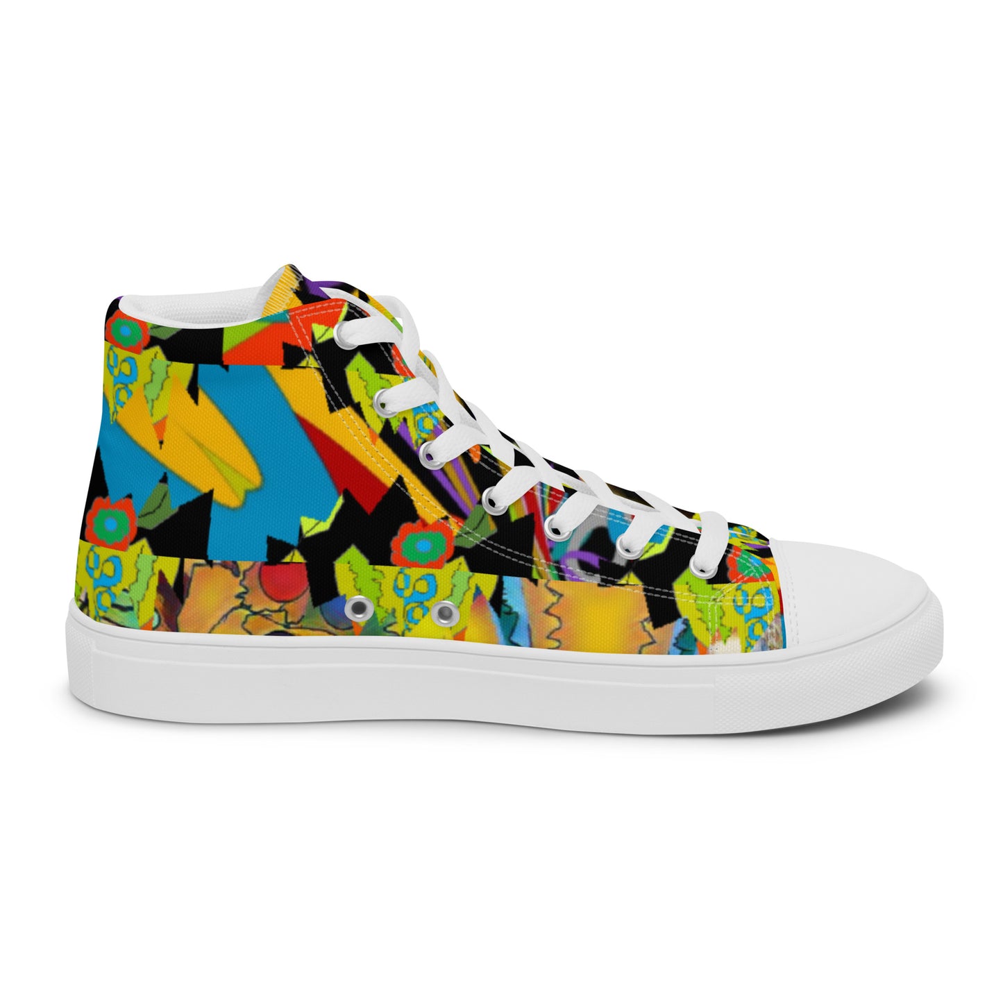 Women’s high top canvas shoes