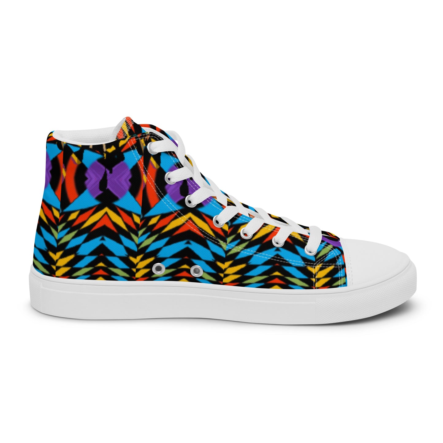 Women’s high top canvas shoes