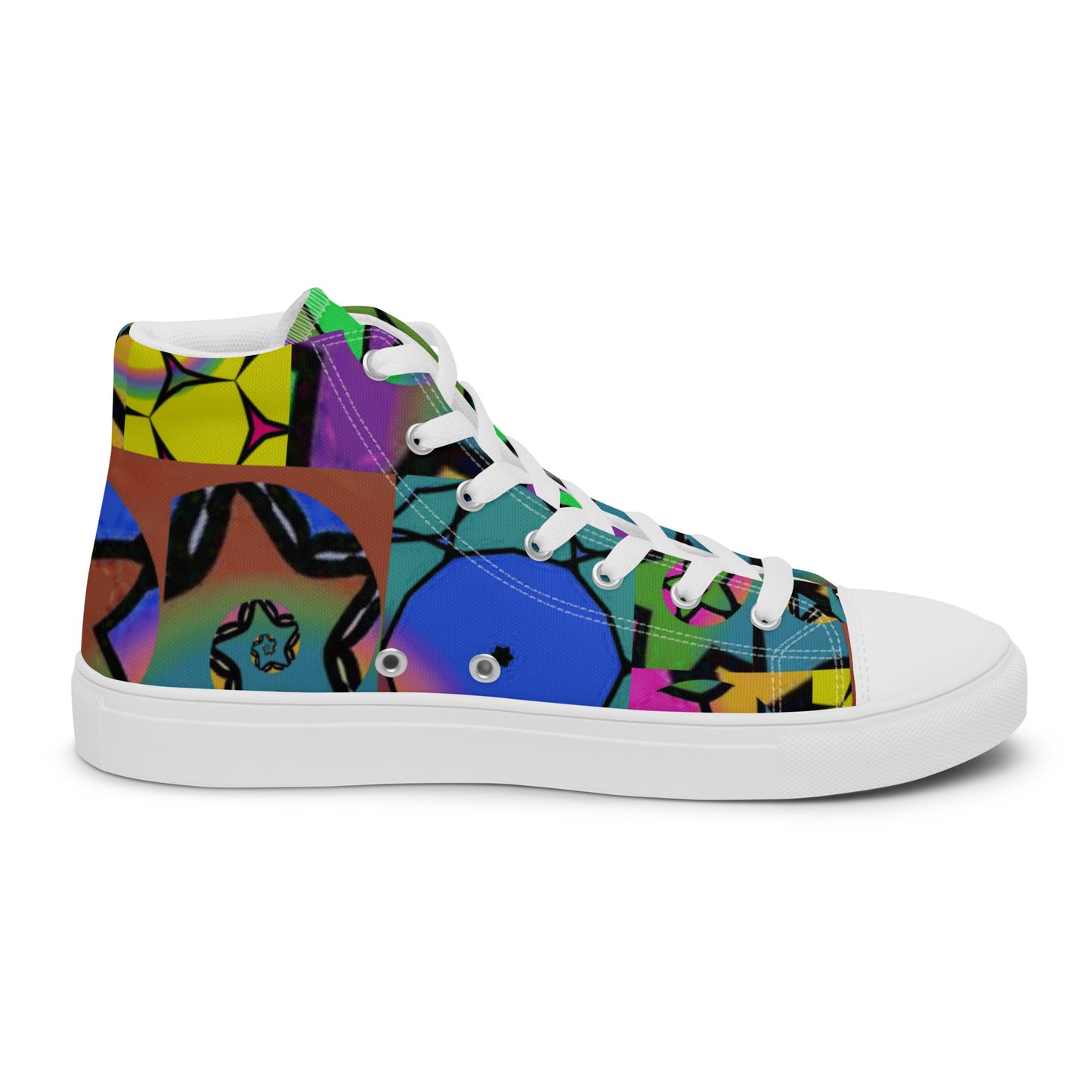 Women’s high top canvas shoes