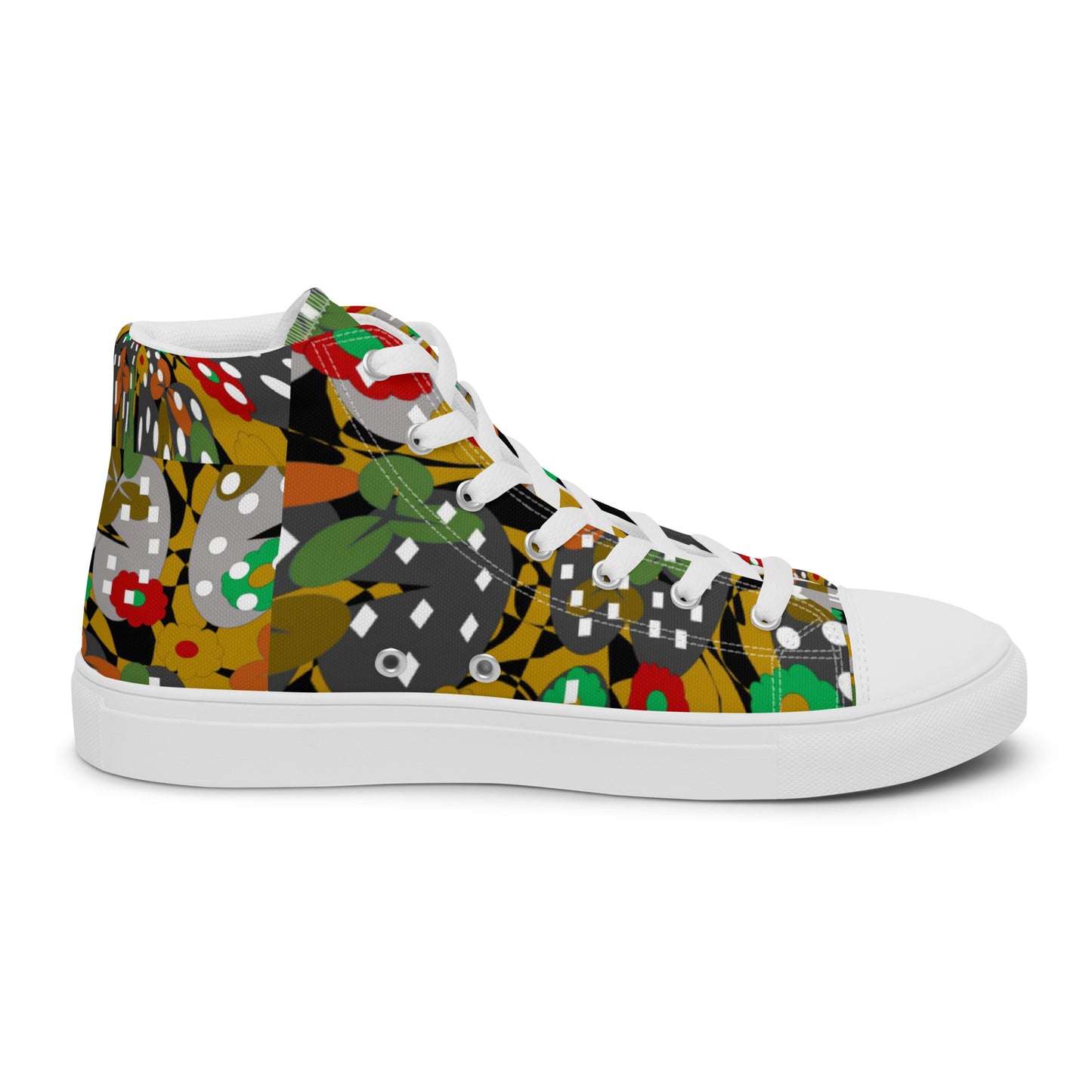 Women’s high top canvas shoes