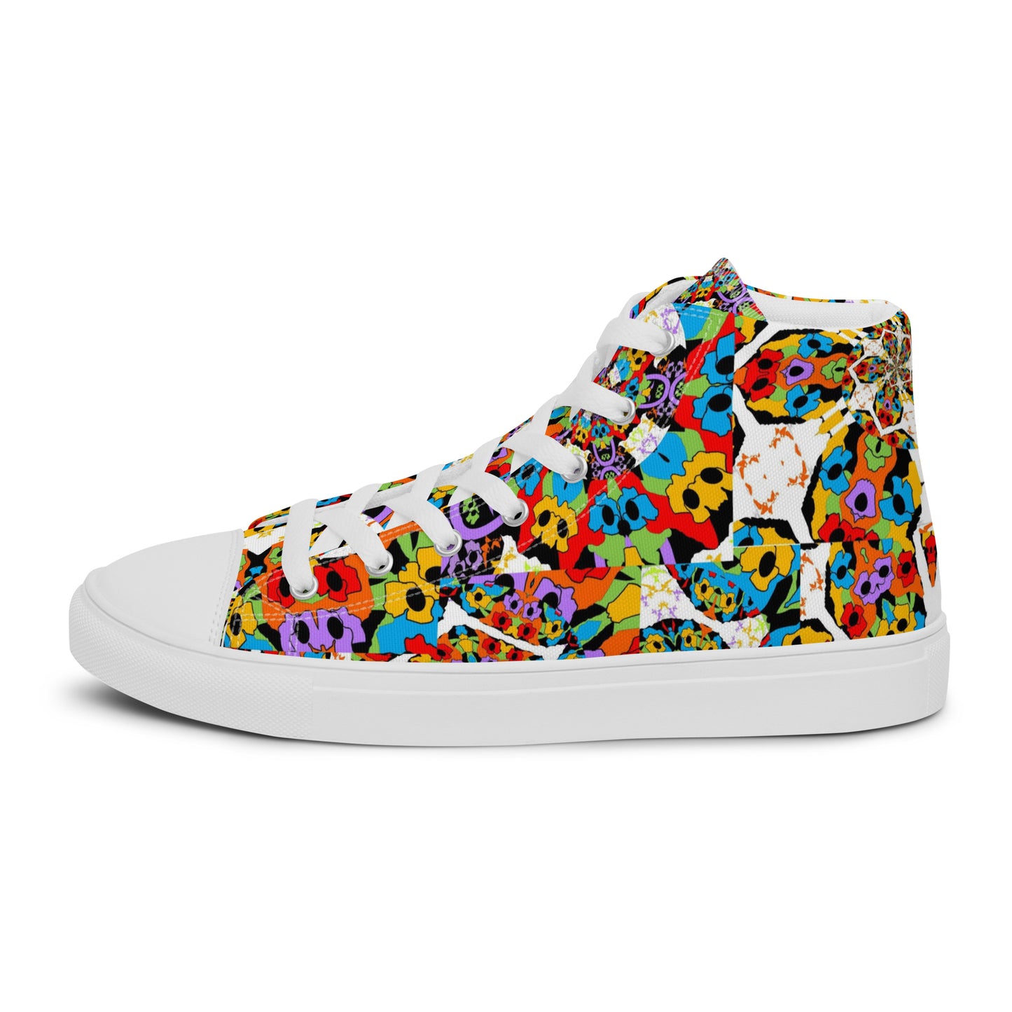 Women’s high top canvas shoes