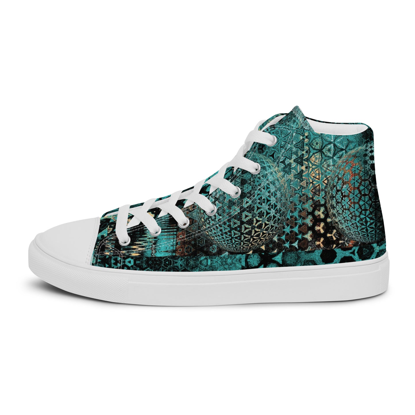 Women’s high top canvas shoes