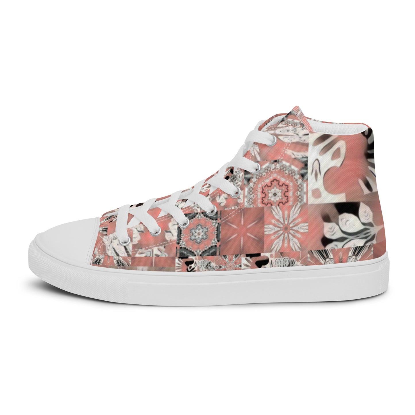 Women’s high top canvas shoes