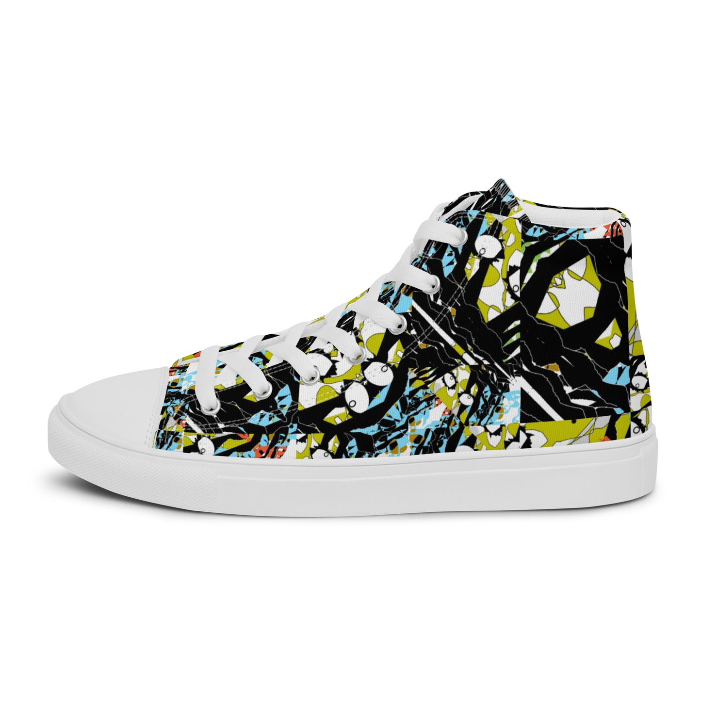 Women’s high top canvas shoes