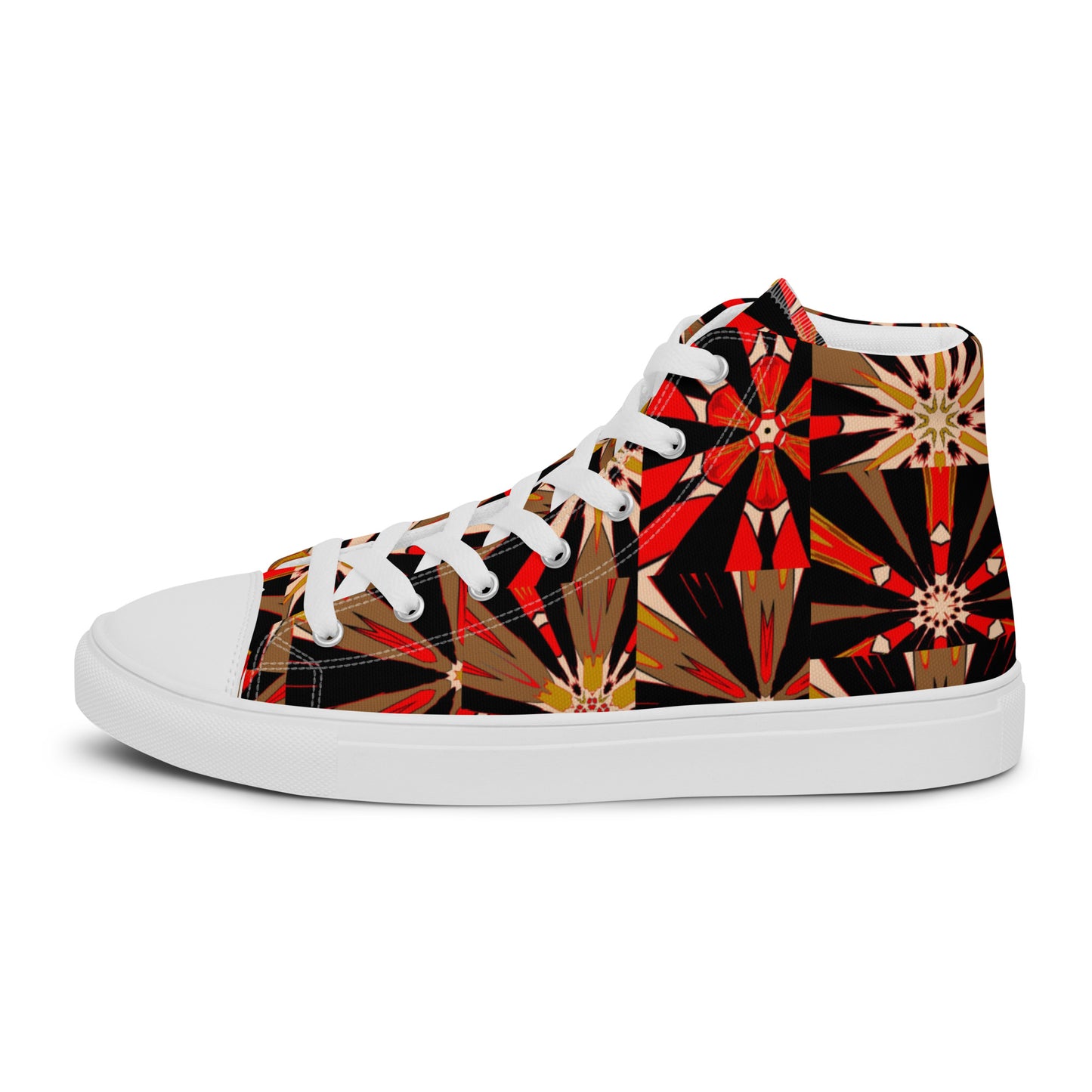 Women’s high top canvas shoes