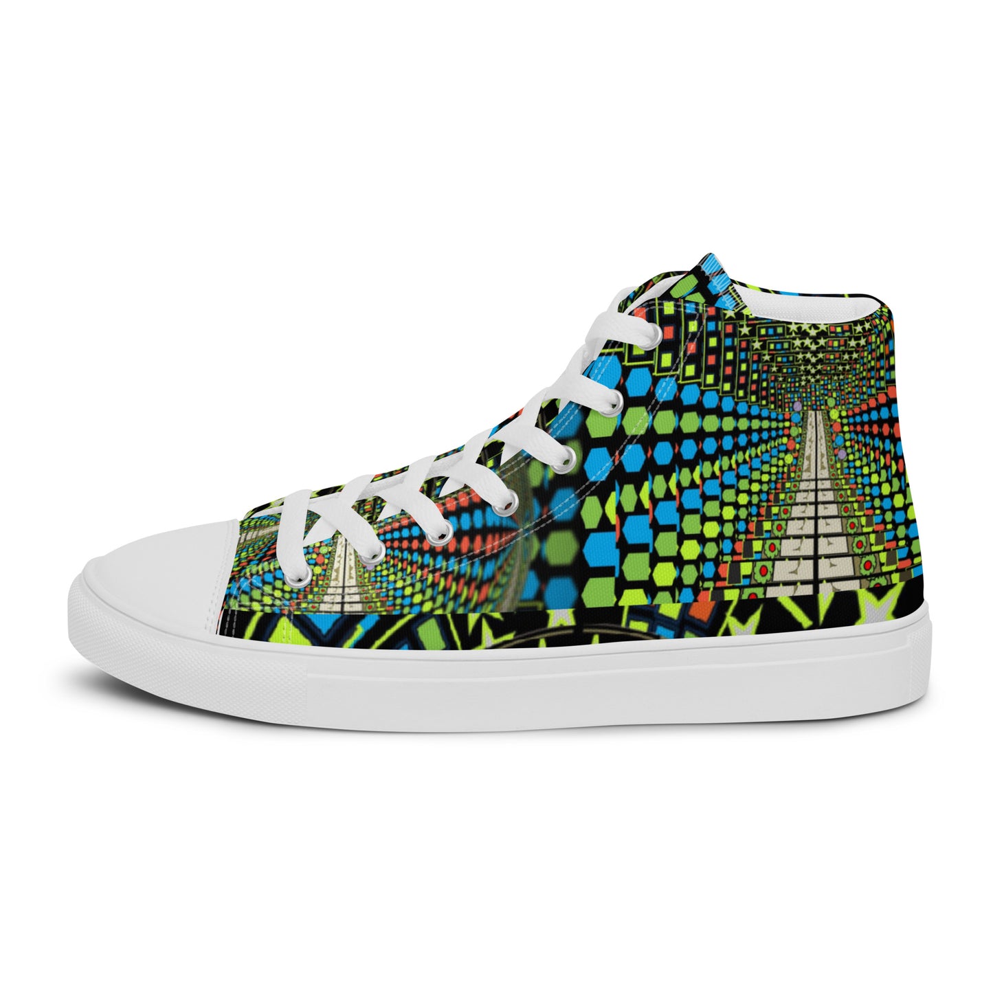 Women’s high top canvas shoes