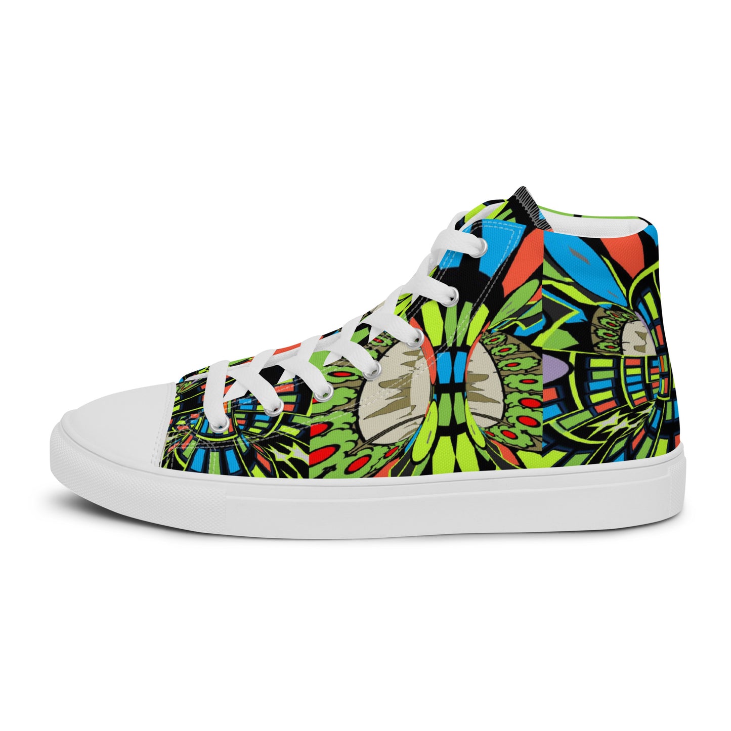 Women’s high top canvas shoes