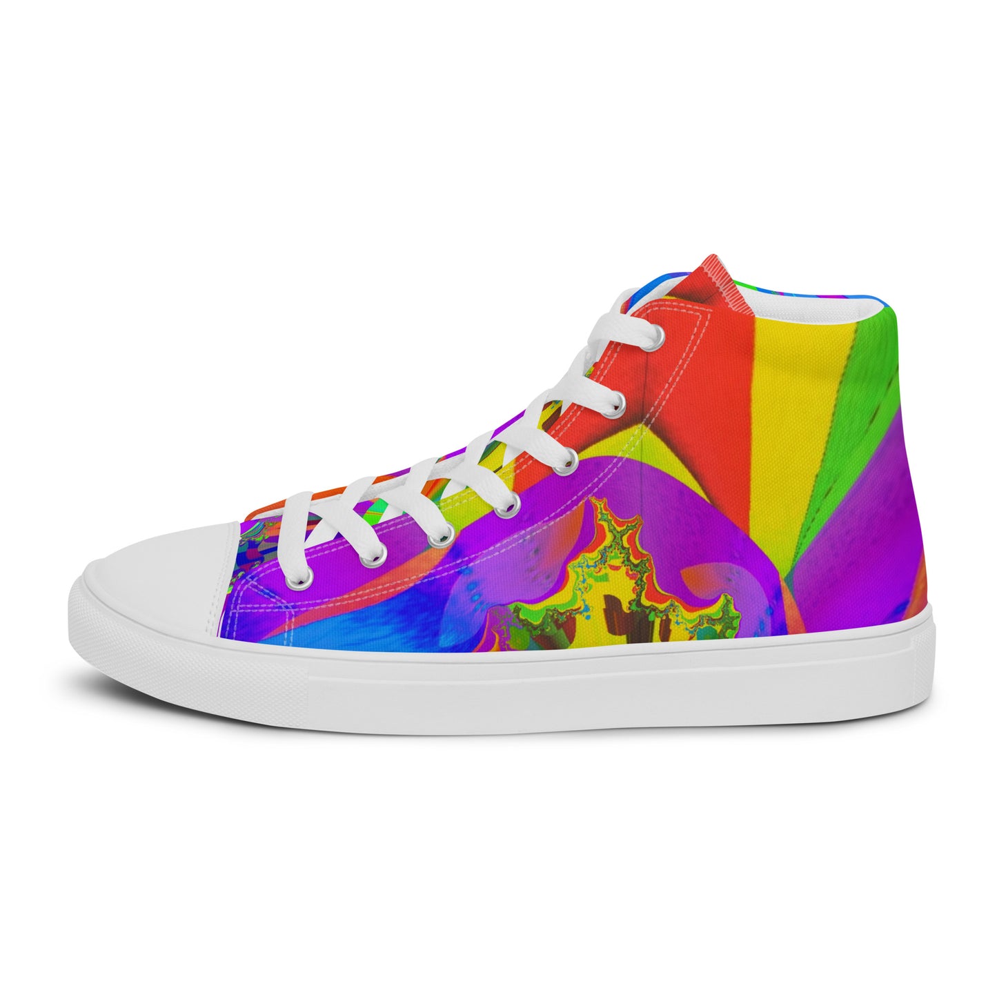 Women’s high top canvas shoes