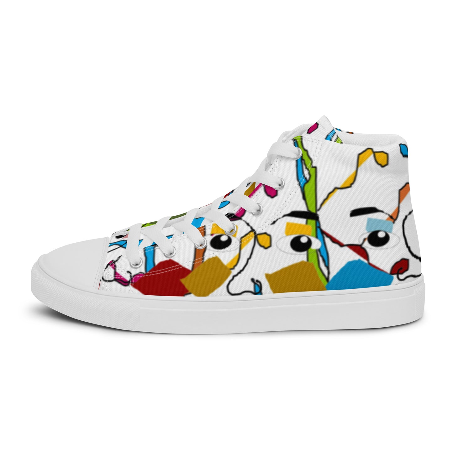 Women’s high top canvas shoes