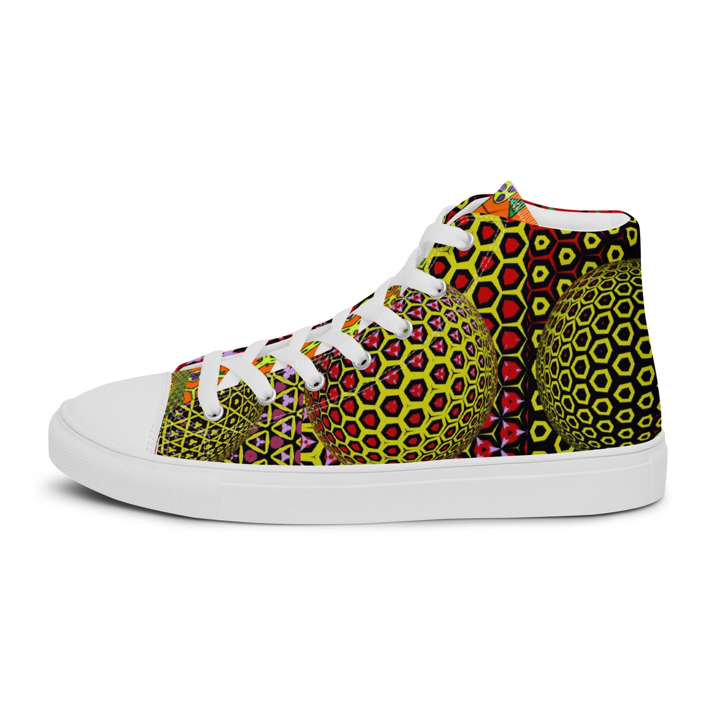 Women’s high top canvas shoes