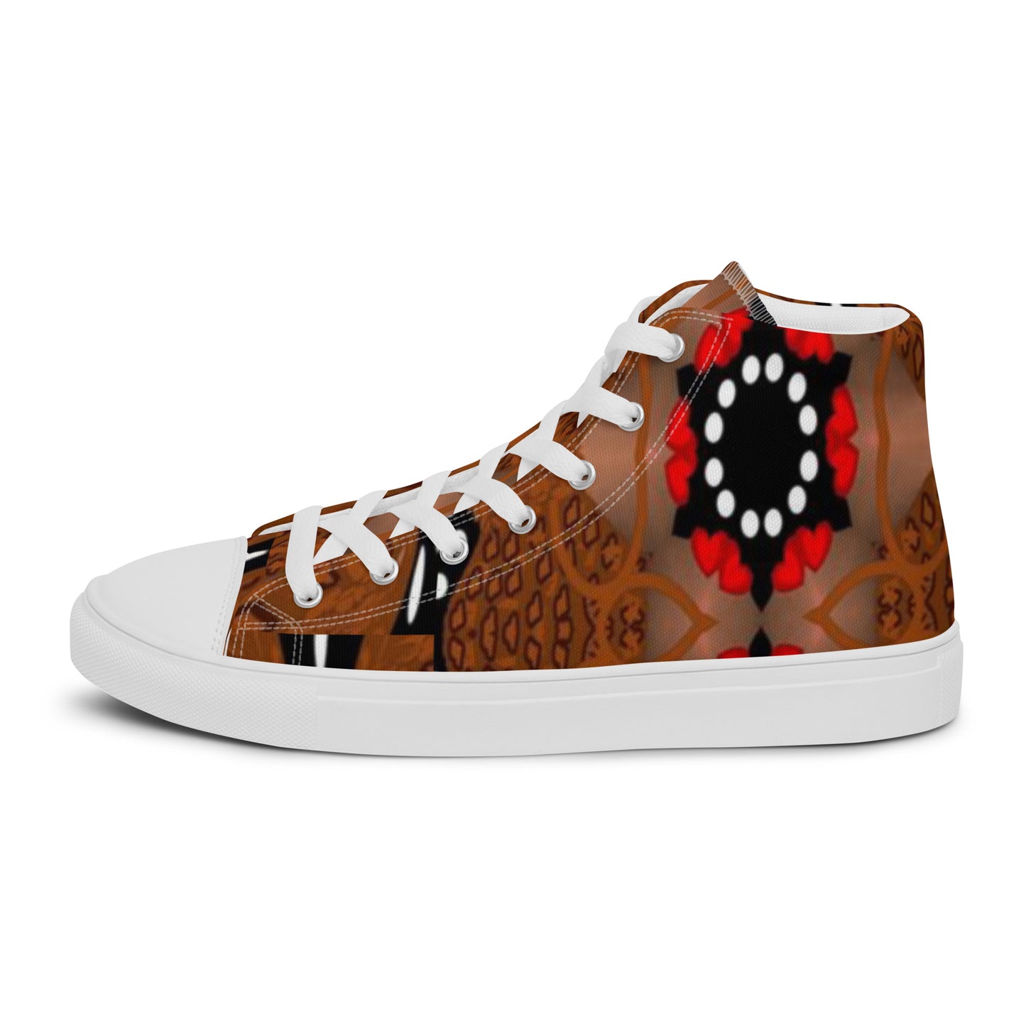 Women’s high top canvas shoes