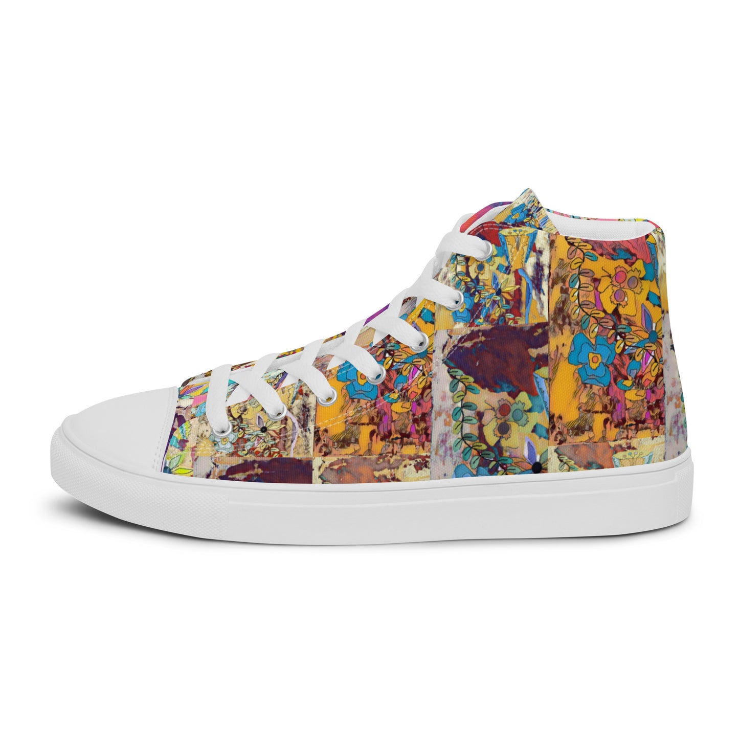 Women’s high top canvas shoes