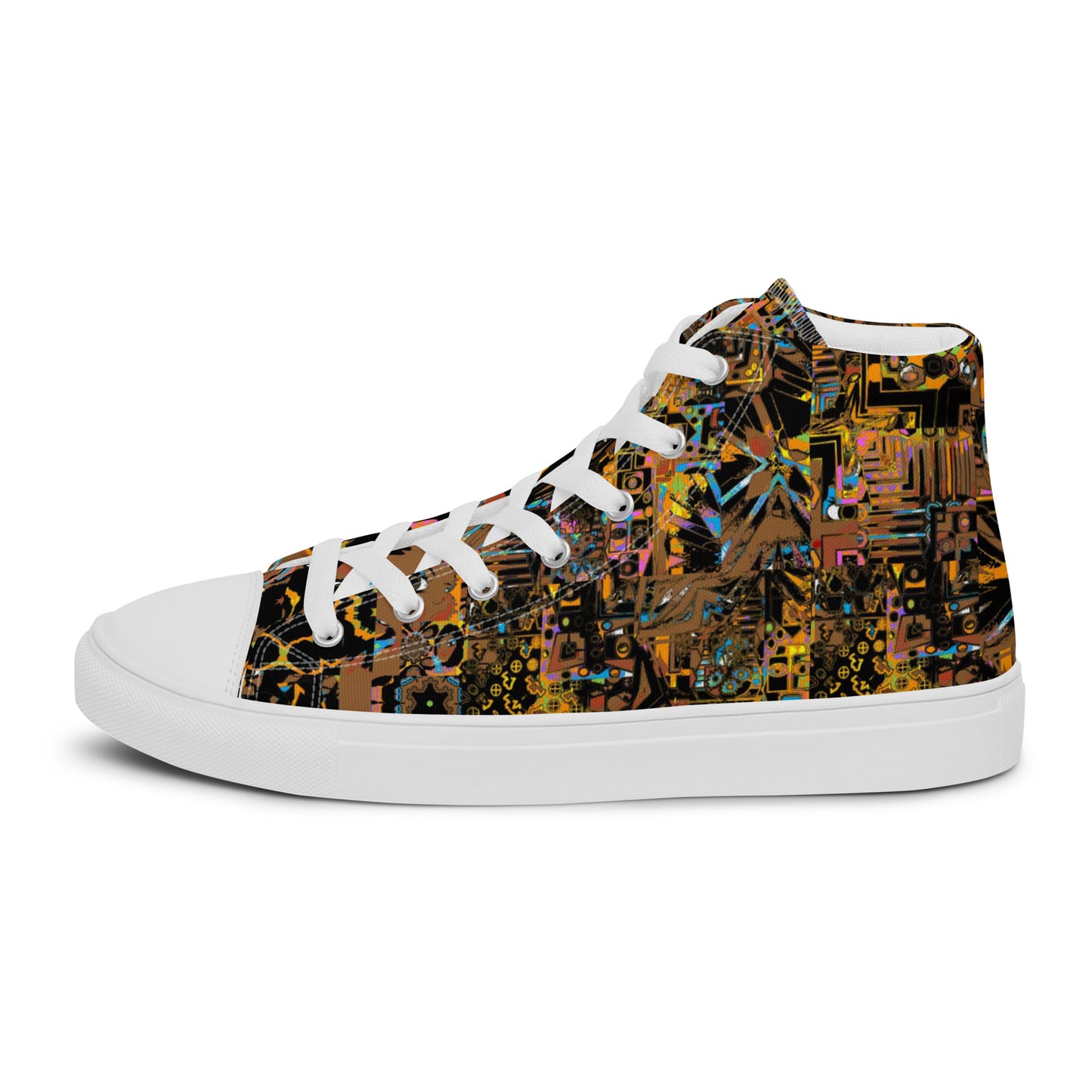 Women’s high top canvas shoes