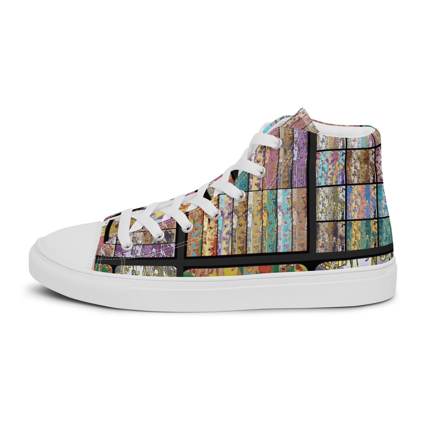 Women’s high top canvas shoes