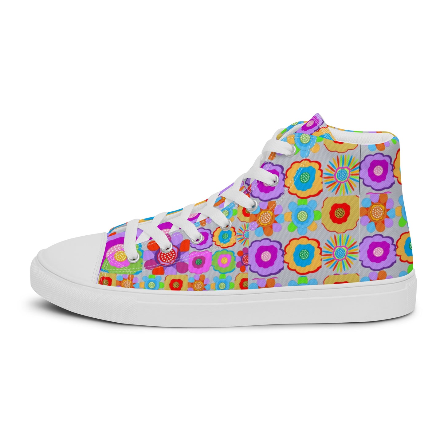 Women’s high top canvas shoes