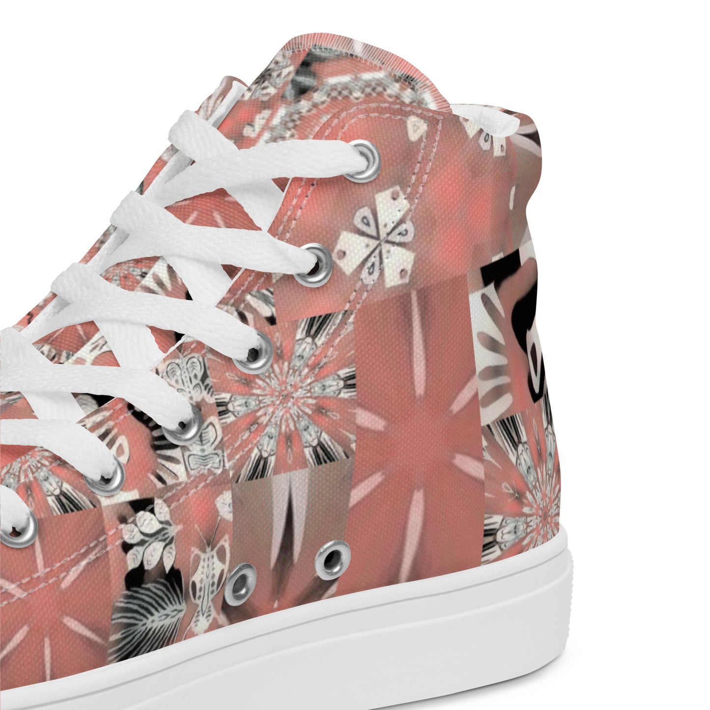 Women’s high top canvas shoes