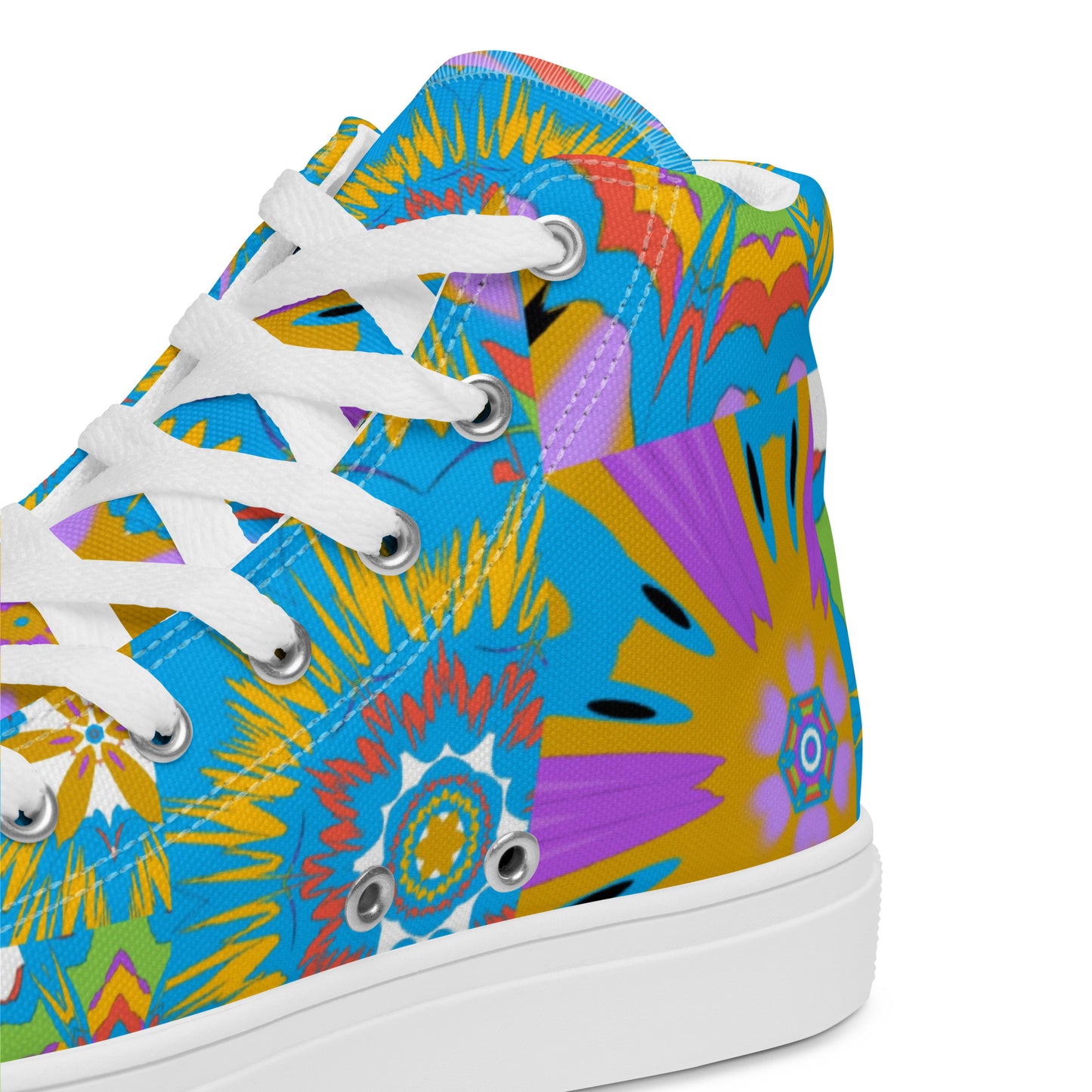 Women’s high top canvas shoes