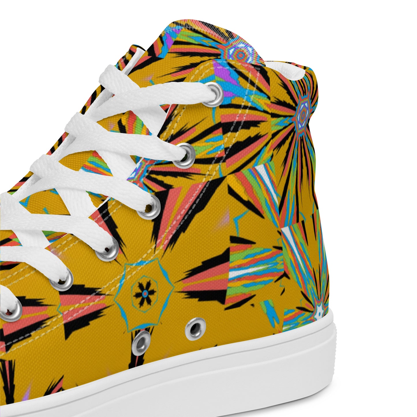 Women’s high top canvas shoes