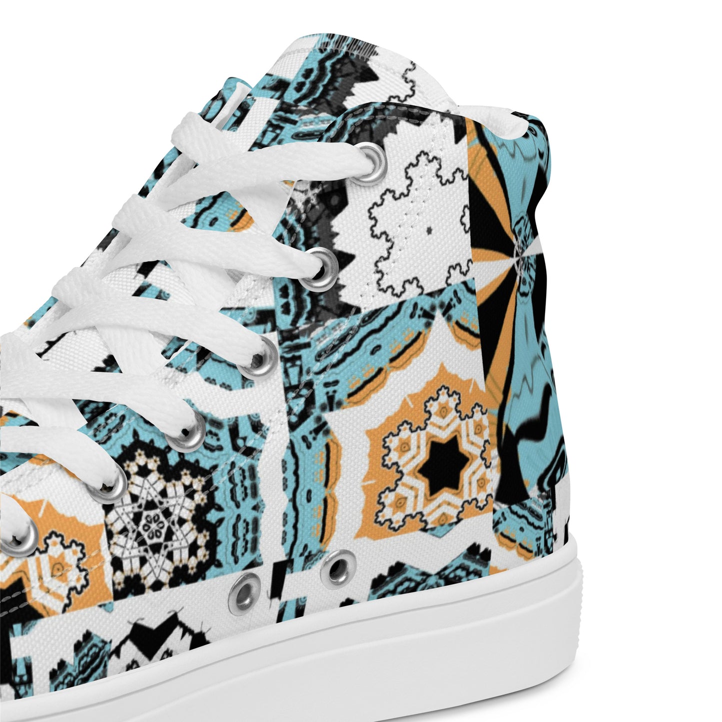 Women’s high top canvas shoes