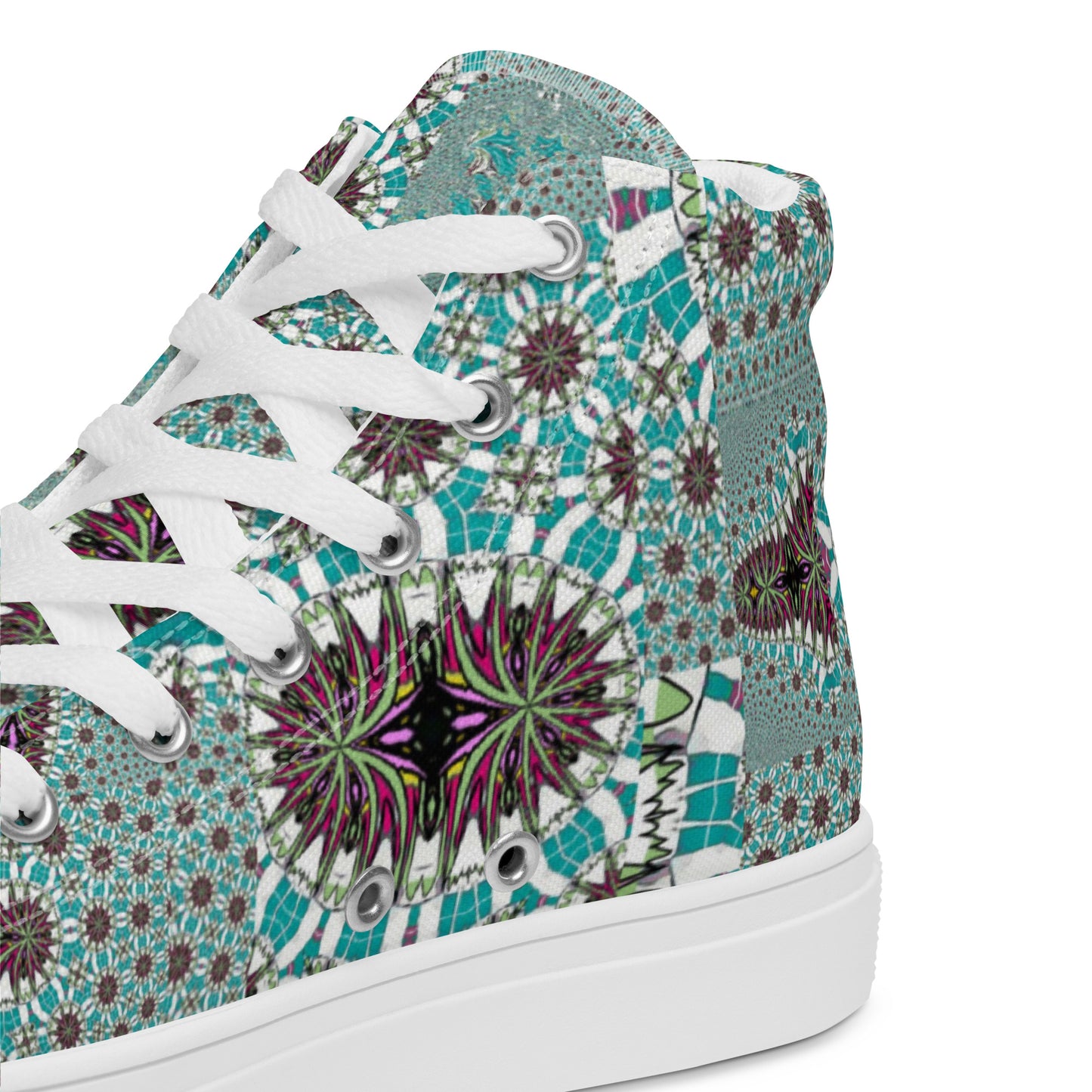 Women’s high top canvas shoes